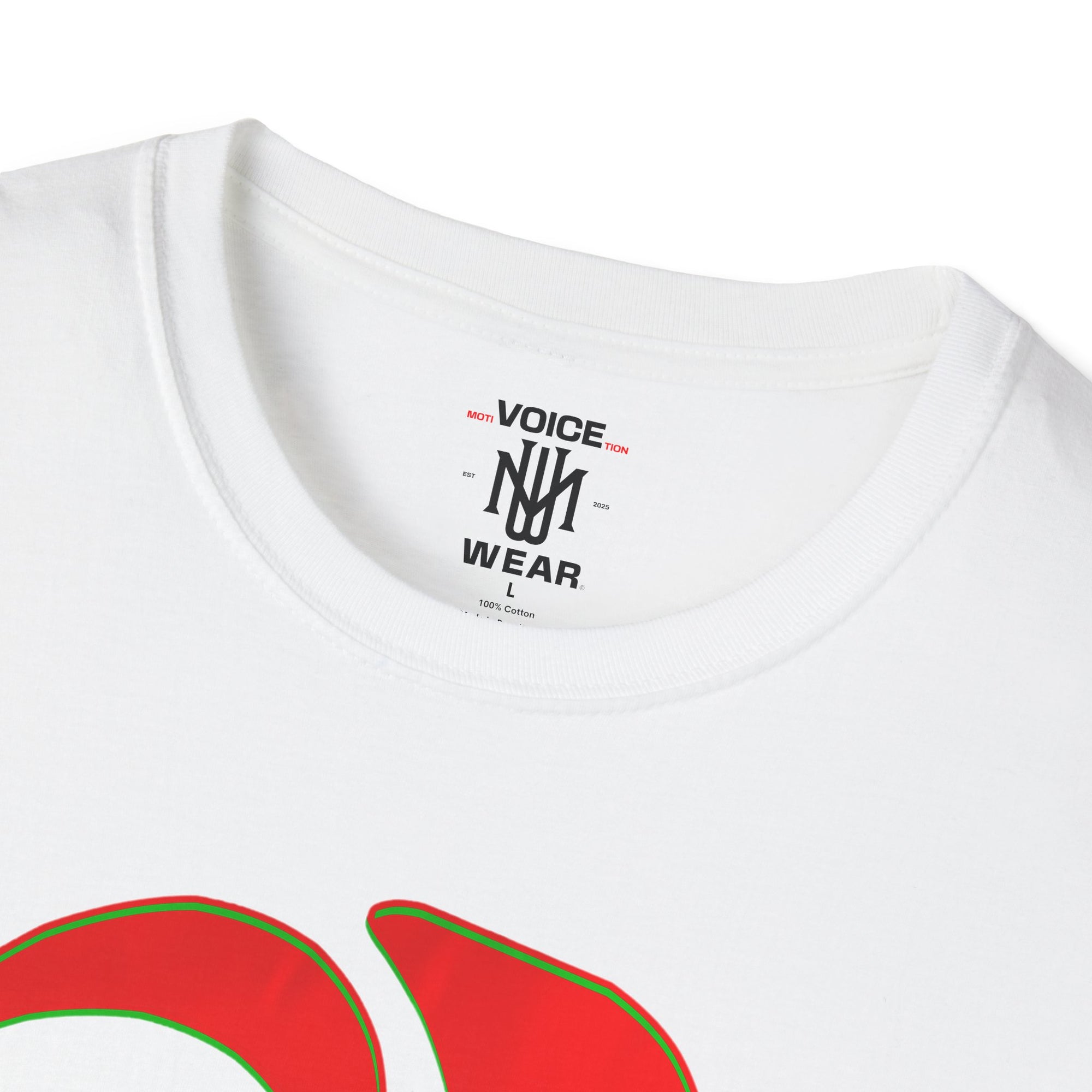 "On My Own - Red" - "moti-Voice-tion Wear" T-Shirt