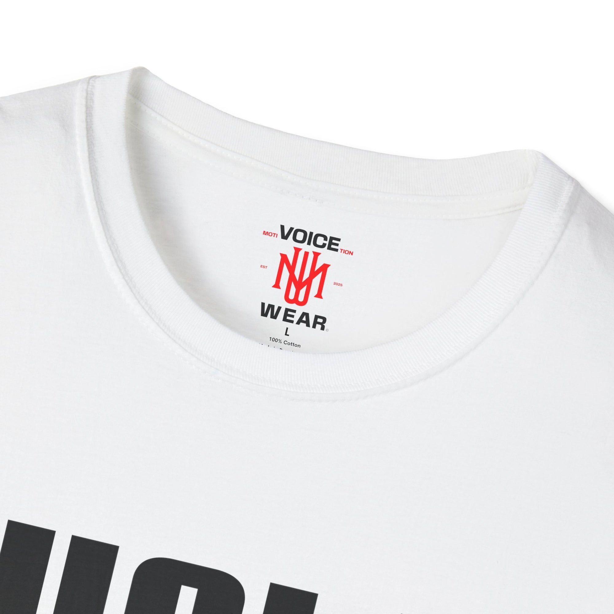 "Hustle and Believe" - "moti-Voice-tion Wear" T-Shirt