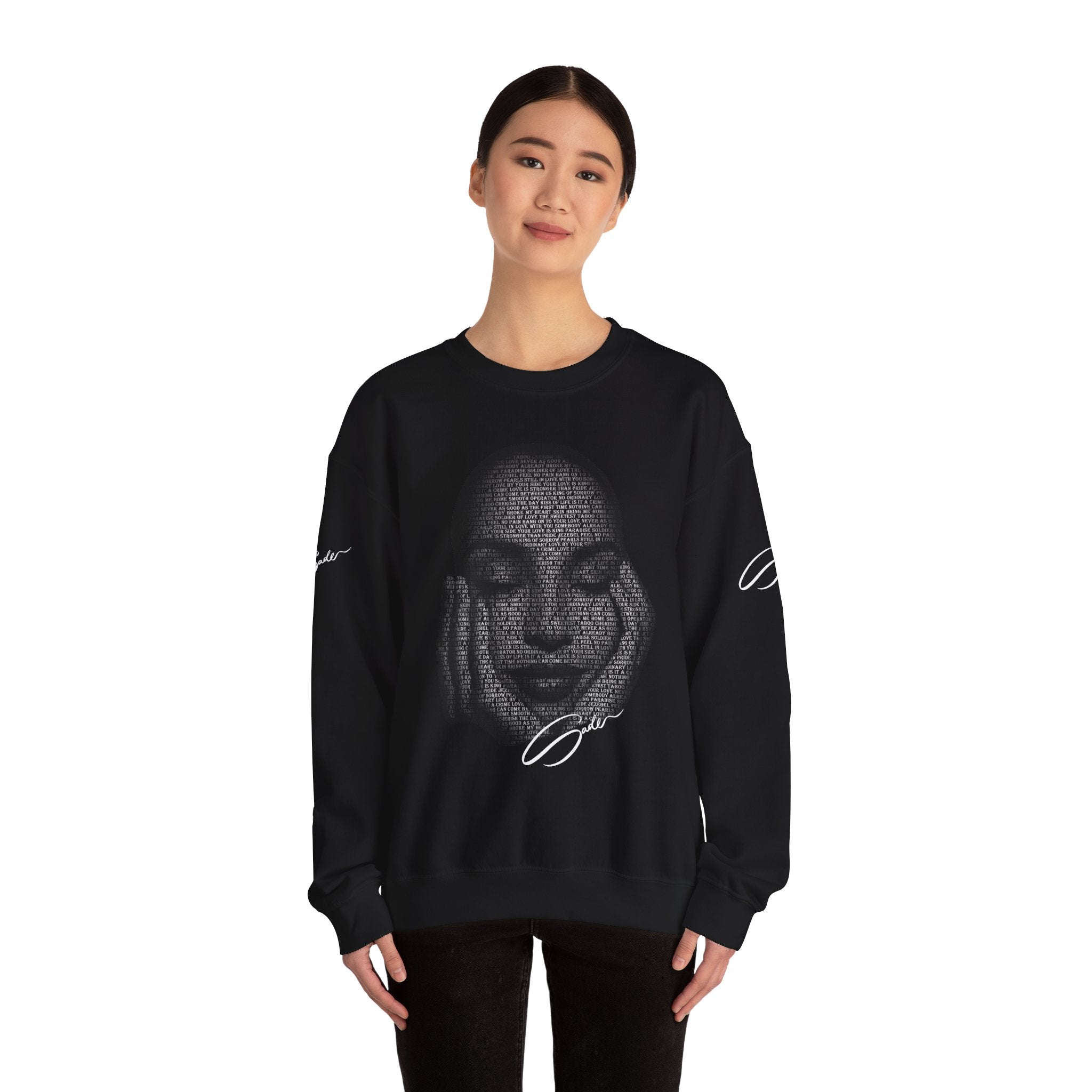 Sade's Greatest Hits Sweatshirt — White Text
