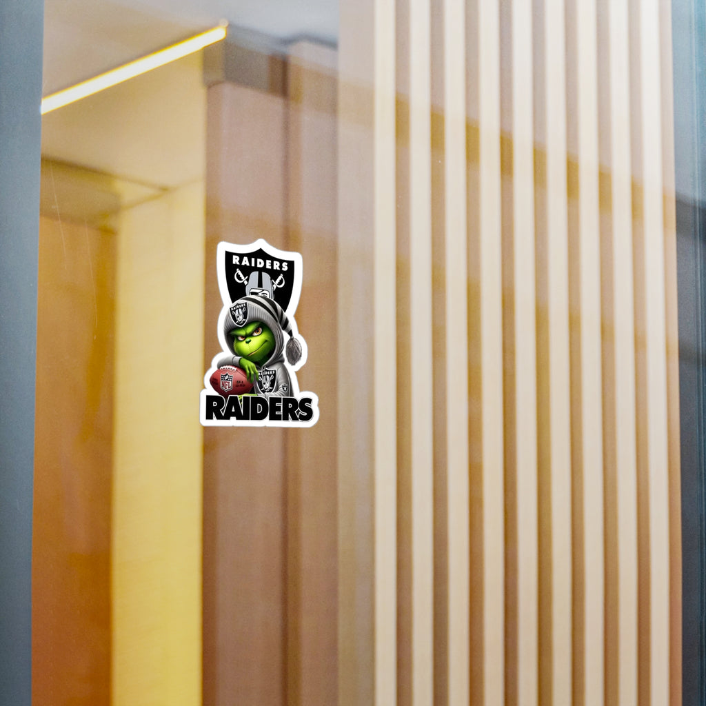 The Grinch - Raiders Vinyl Decal