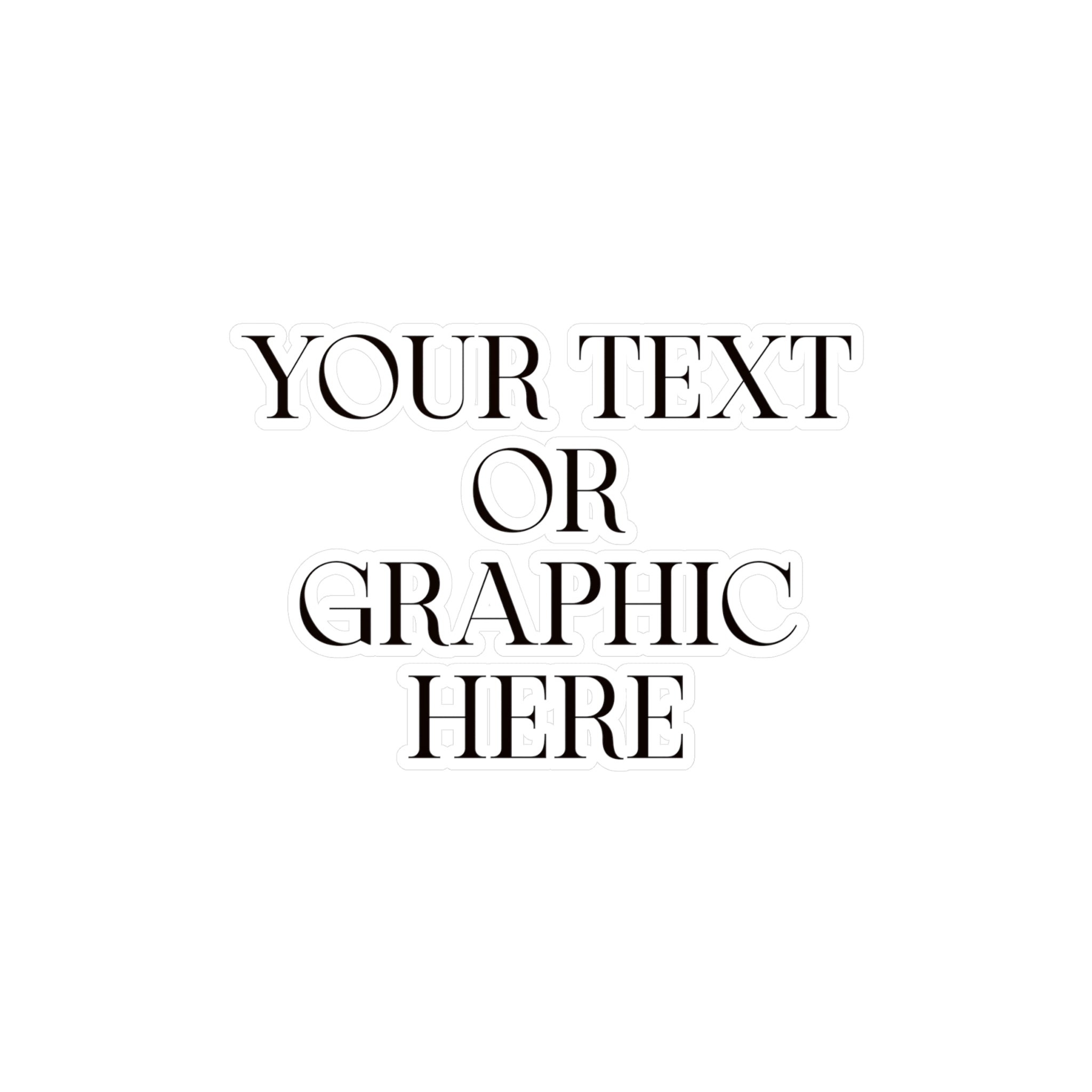 Custom Personalized Vinyl Decal