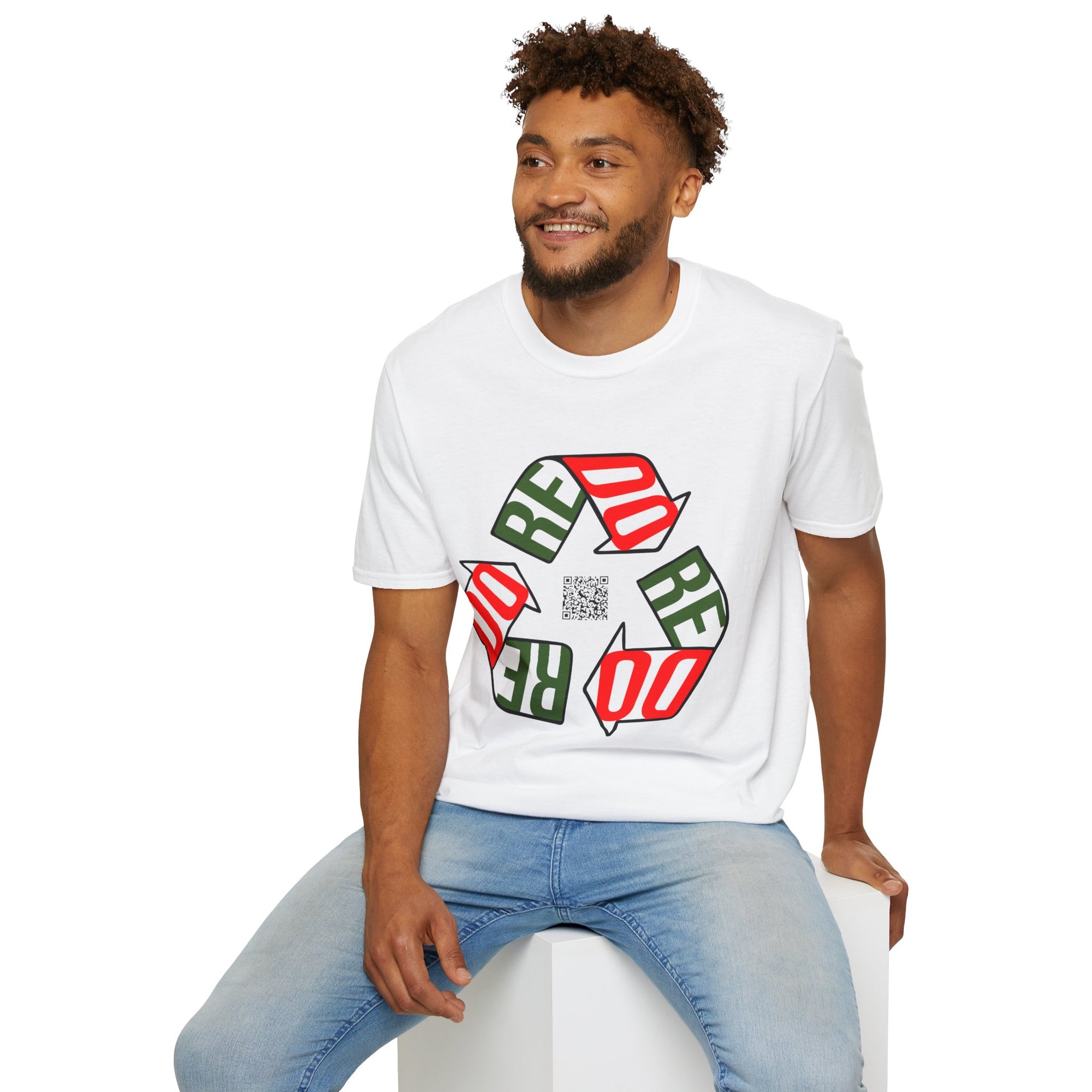 "REDO" - "moti-Voice-tion Wear" T-Shirt
