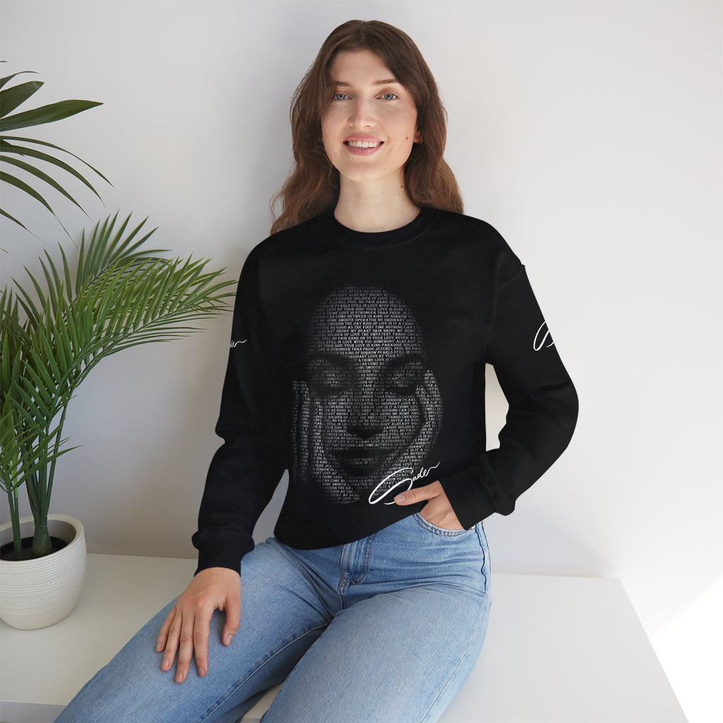 Sade's Greatest Hits Sweatshirt — White Text