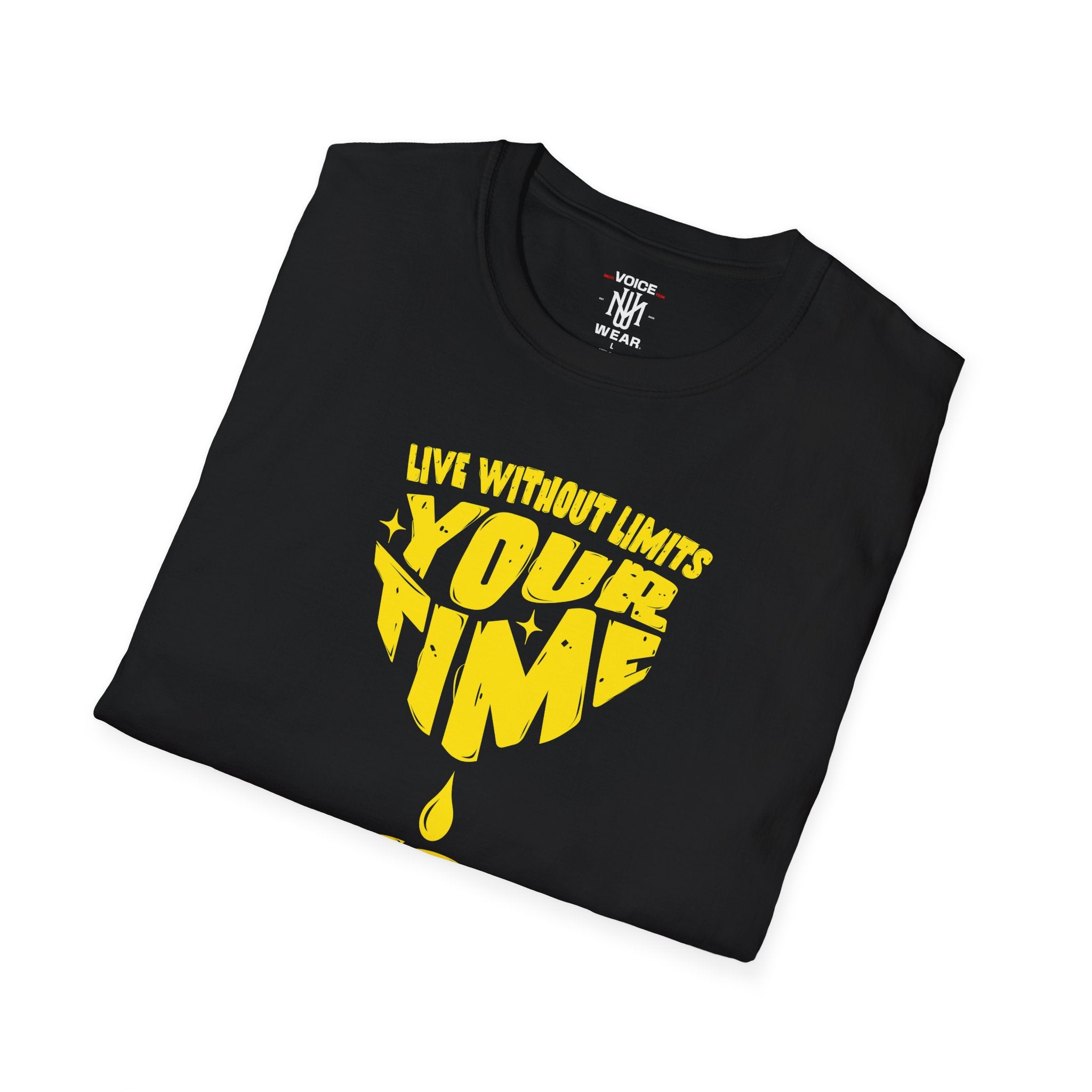 "Live Without Limits" - "moti-Voice-tion Wear" T-Shirt