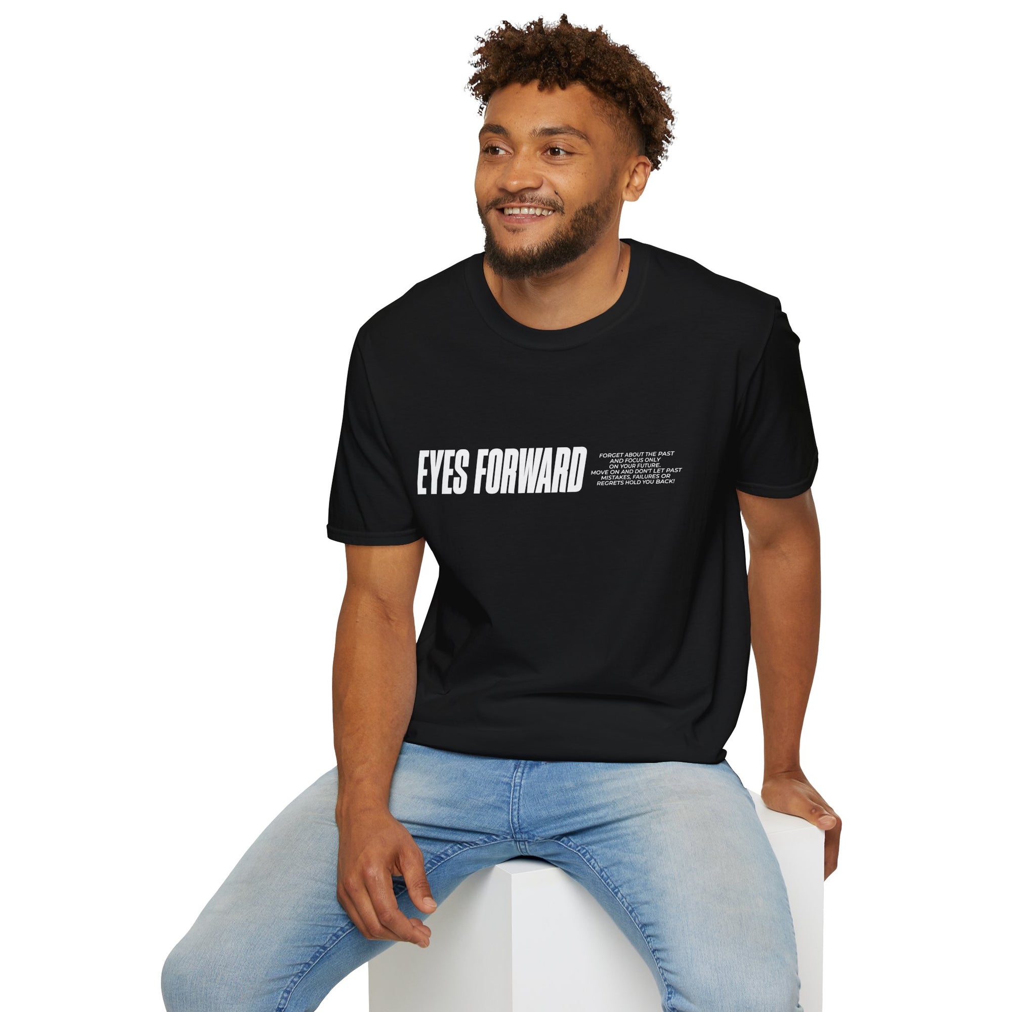 "Eyes Forward" - "moti-Voice-tion Wear" T-Shirt