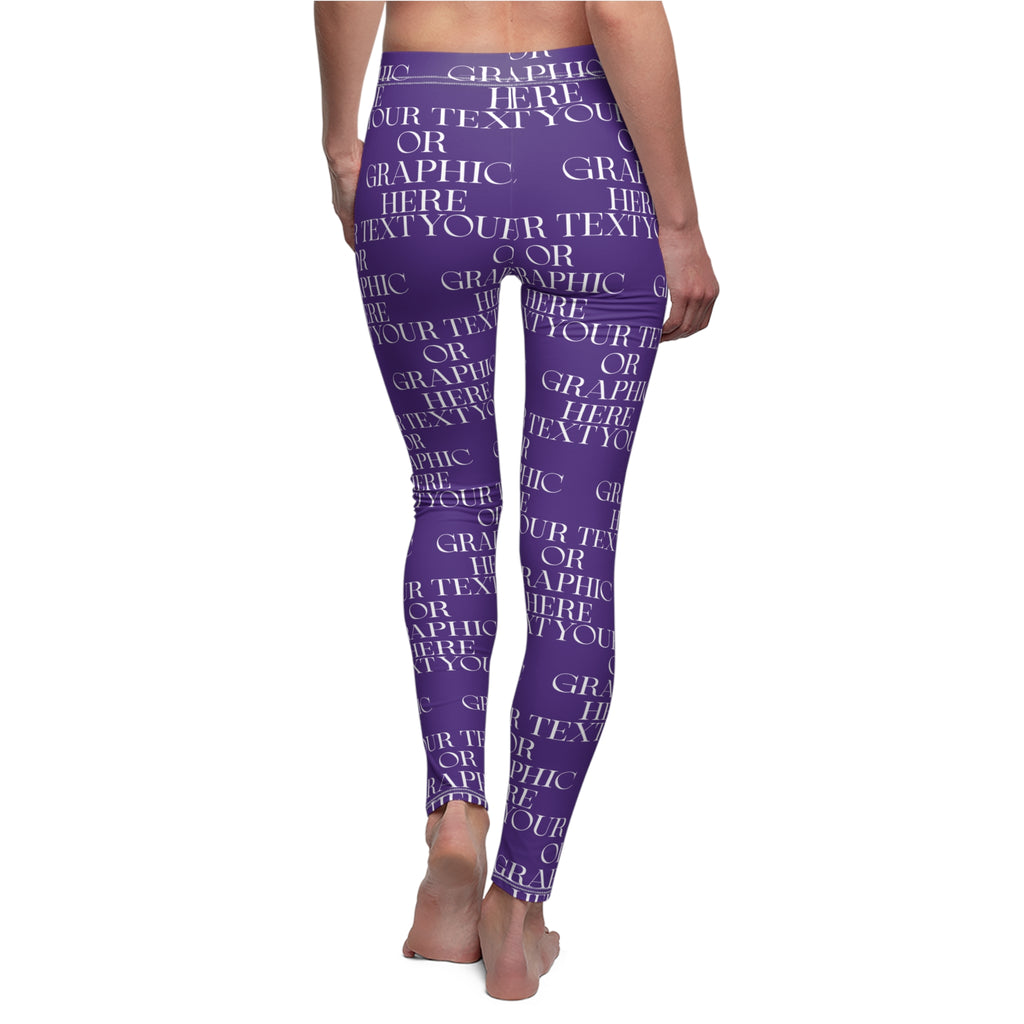 Custom Personalized "All-Over Print" Women's Leggings