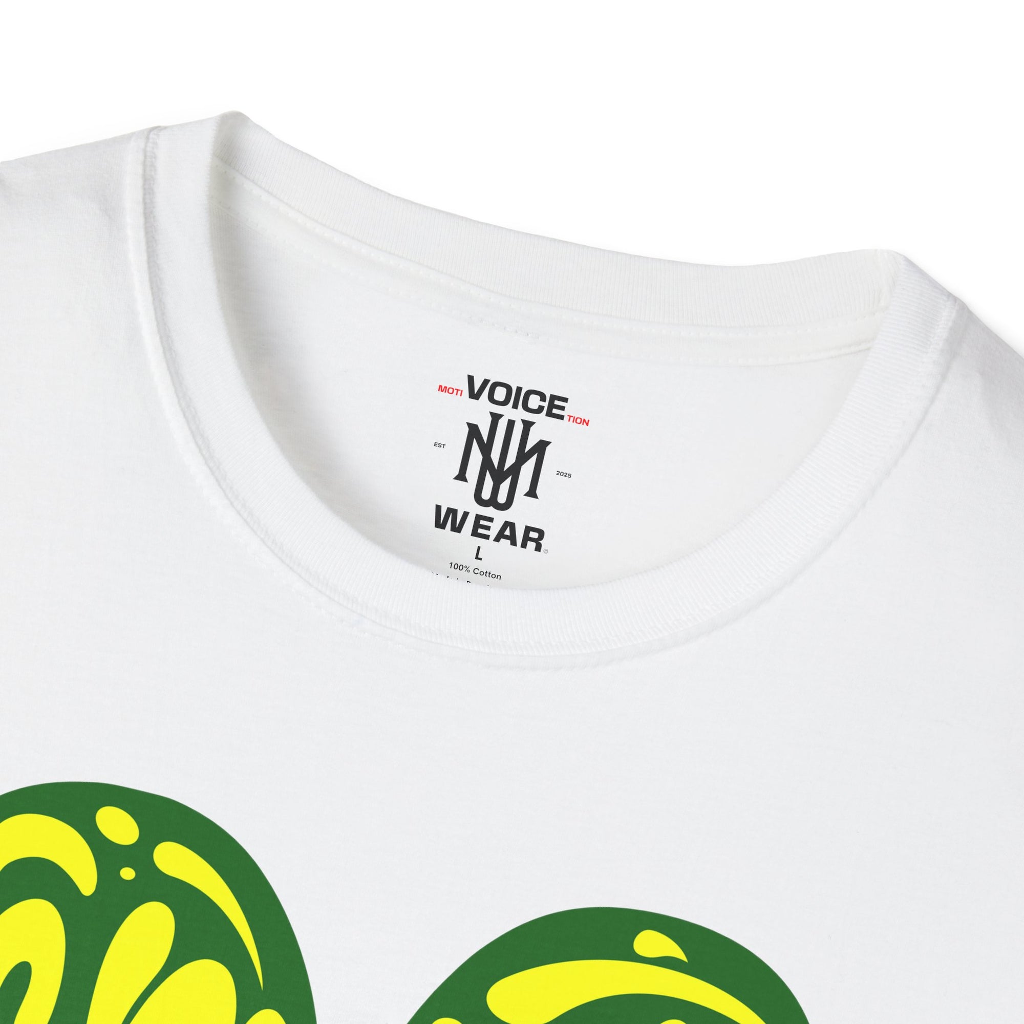 "Make Your Own Luck - Yellow" - "moti-Voice-tion Wear" T-Shirt