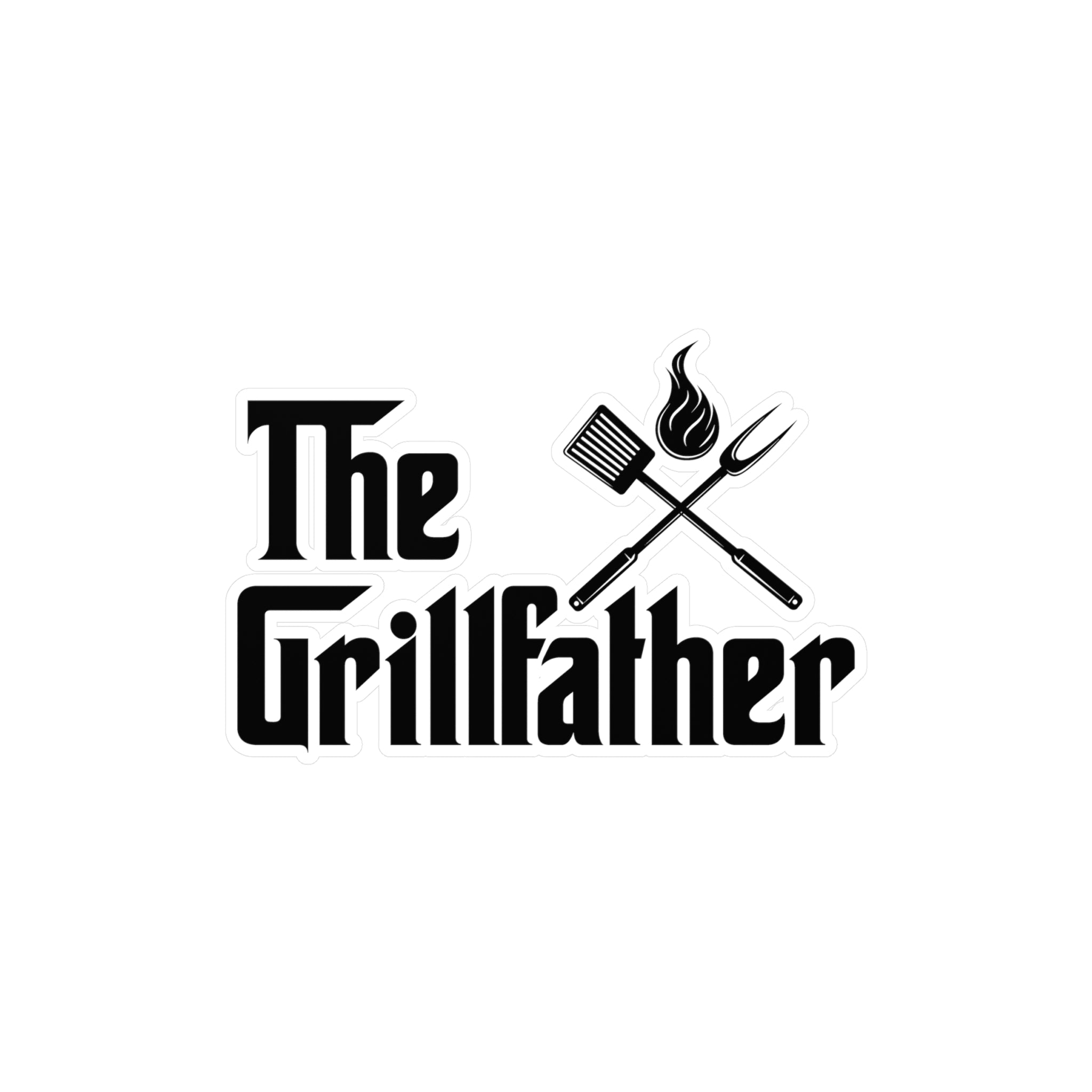 The Grillfather Vinyl Decal