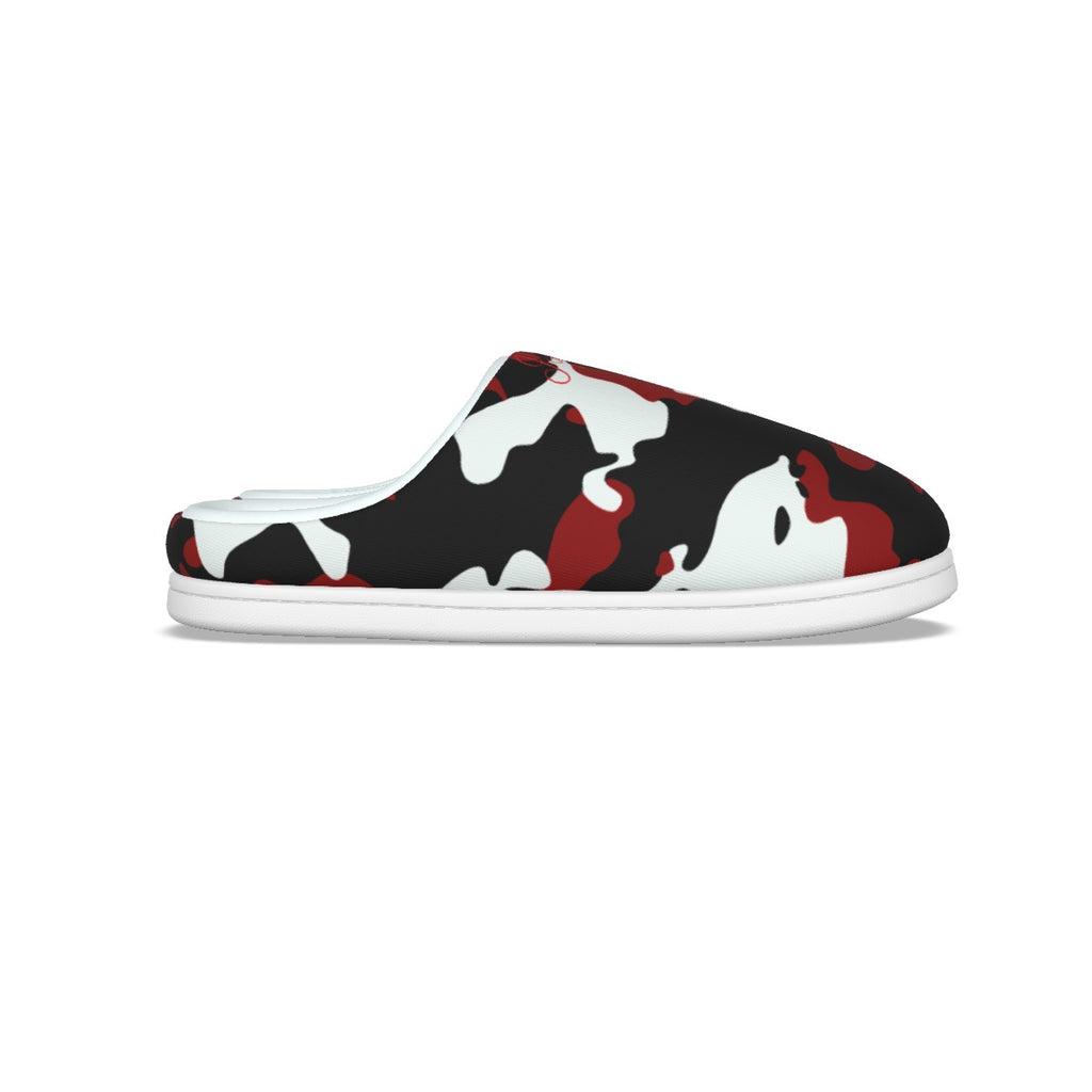 "All Over Print" Men's Plush Slippers