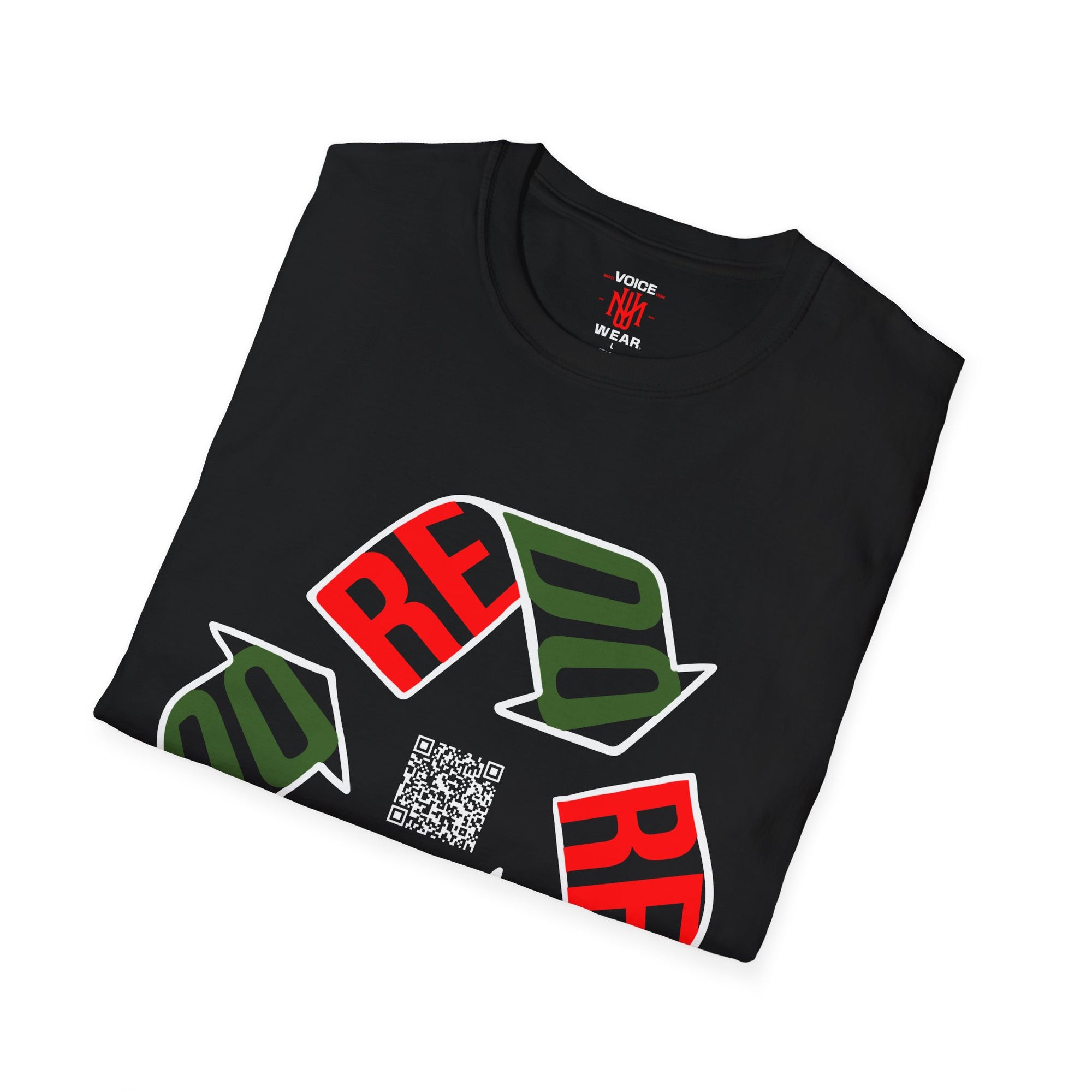 "REDO" - "moti-Voice-tion Wear" T-Shirt