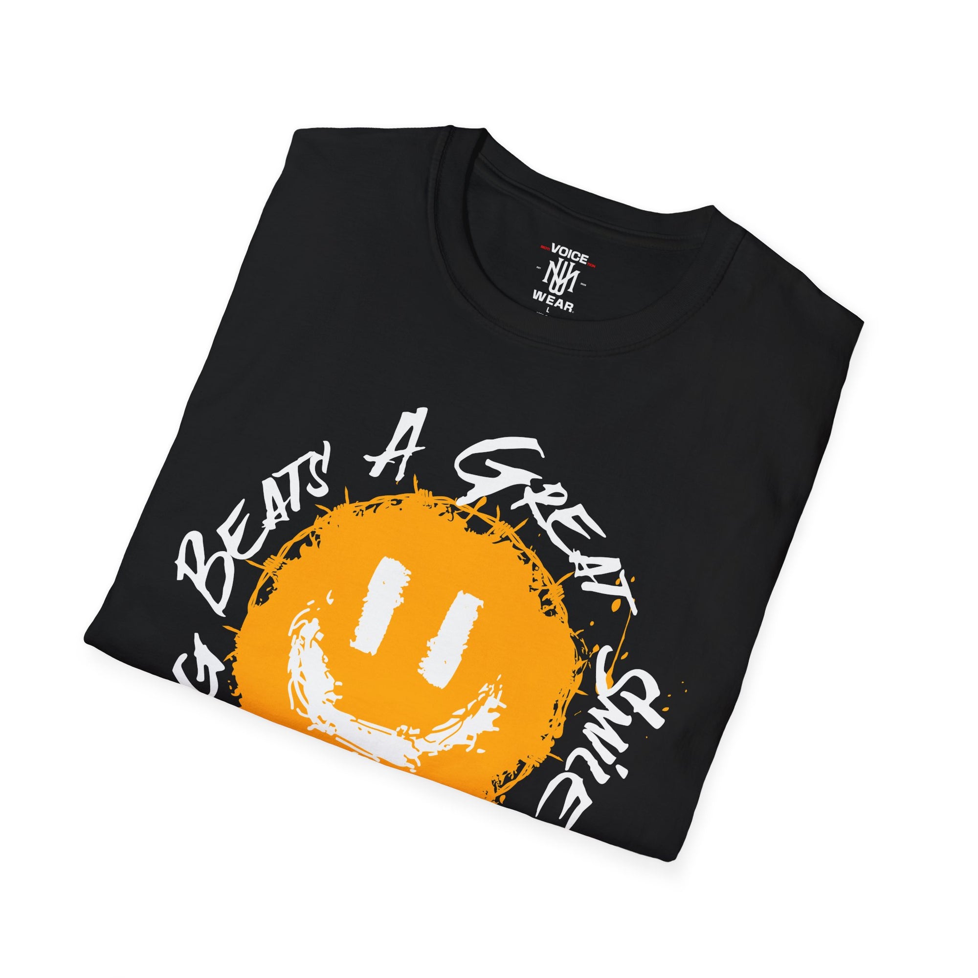 "Nothing Beats A Great Smile" - "moti-Voice-tion Wear" T-Shirt