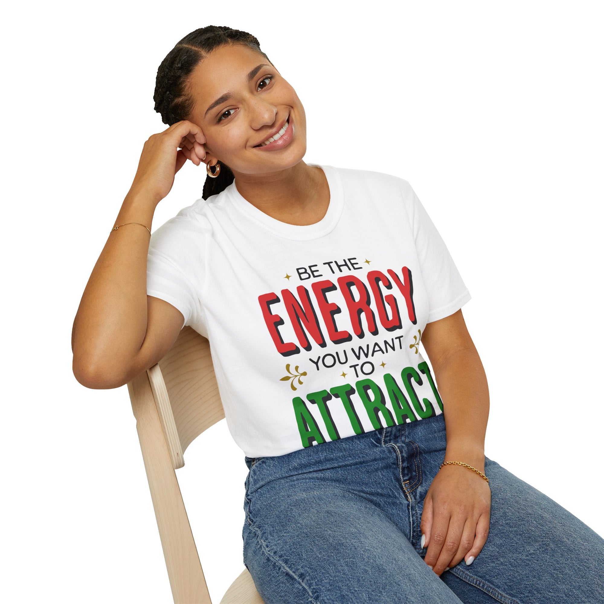 "Be The Energy" - "moti-Voice-tion Wear" T-Shirt