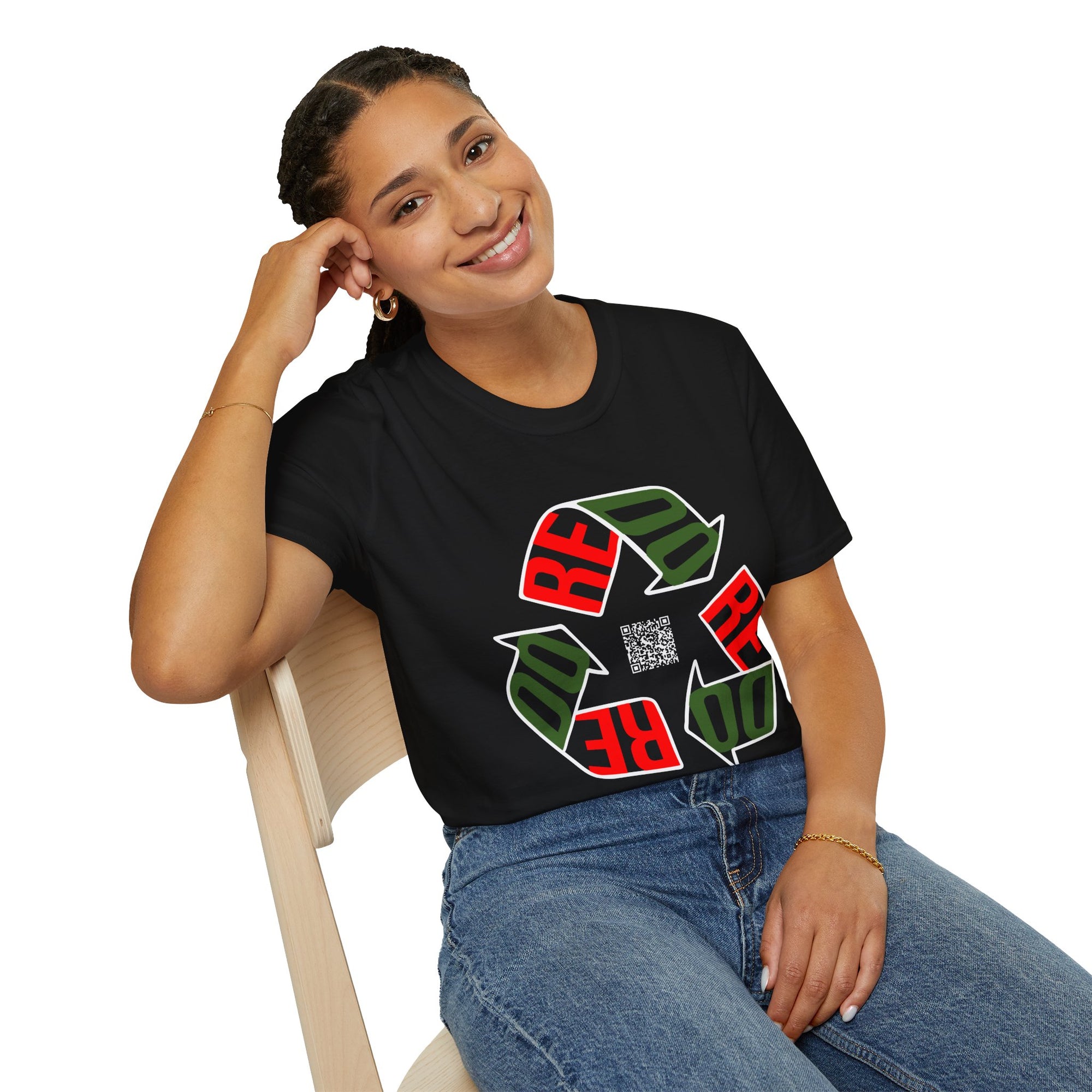 "REDO" - "moti-Voice-tion Wear" T-Shirt