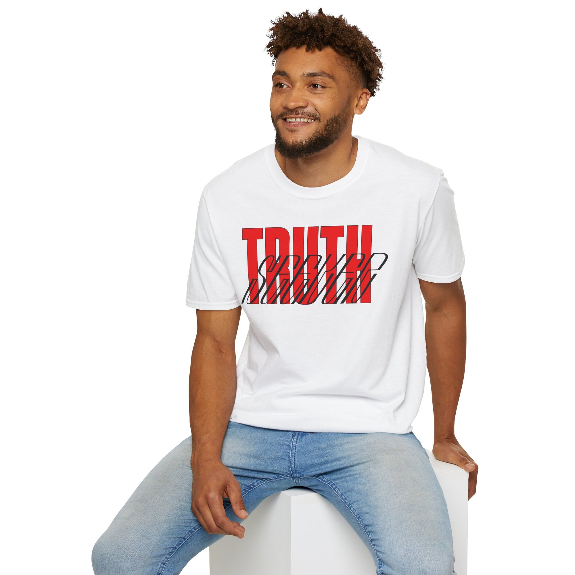 "Truth Seeker" - "moti-Voice-tion Wear" T-Shirt