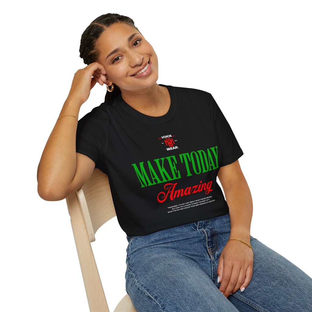 "Make Today Amazing" - "moti-Voice-tion Wear" T-Shirt