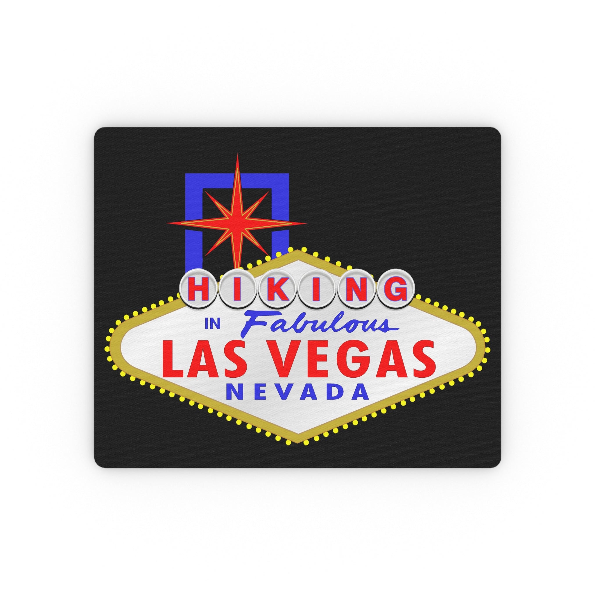 Hiking - "Las Vegas Sign" Mouse Pad