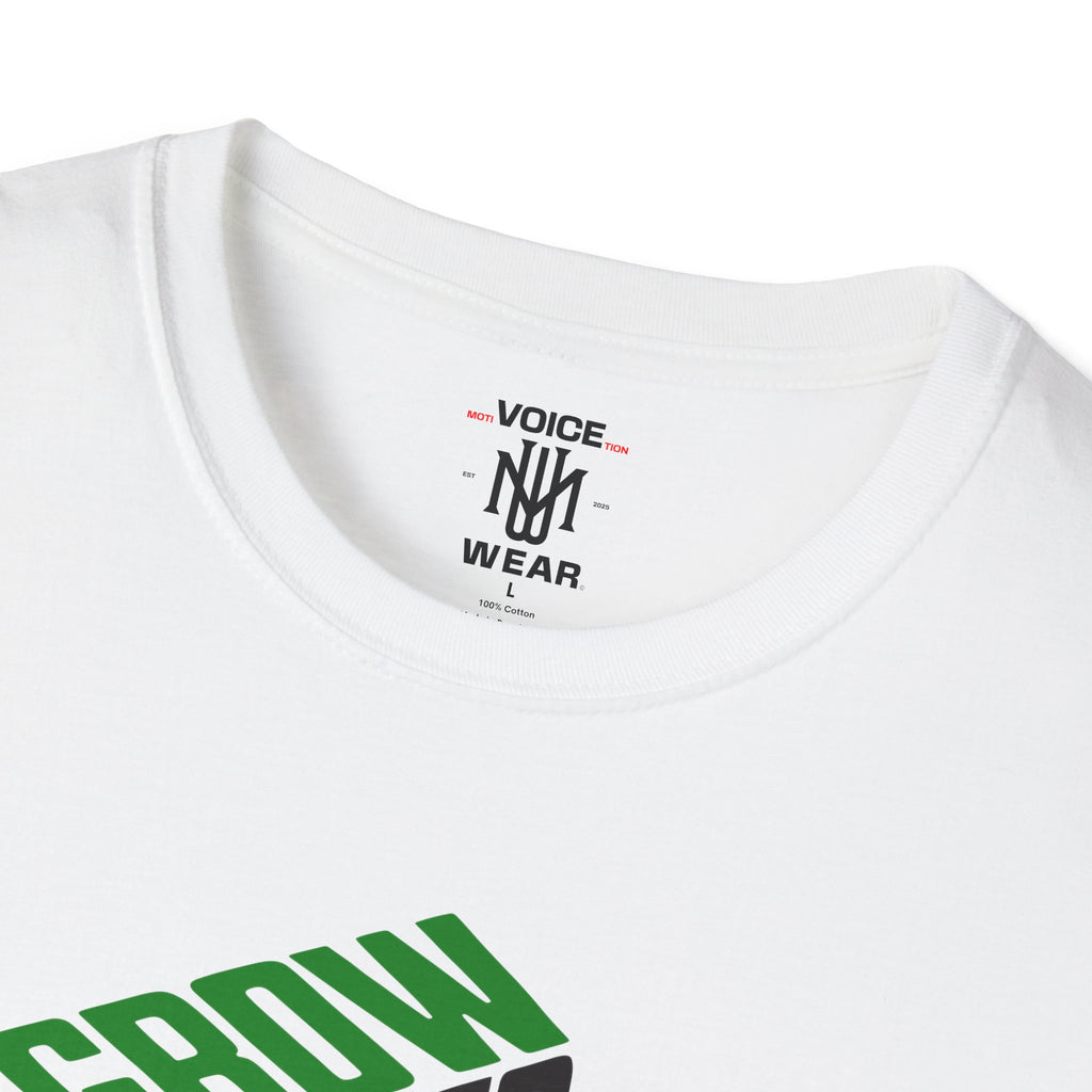 "To Grow" - "moti-Voice-tion Wear" T-Shirt