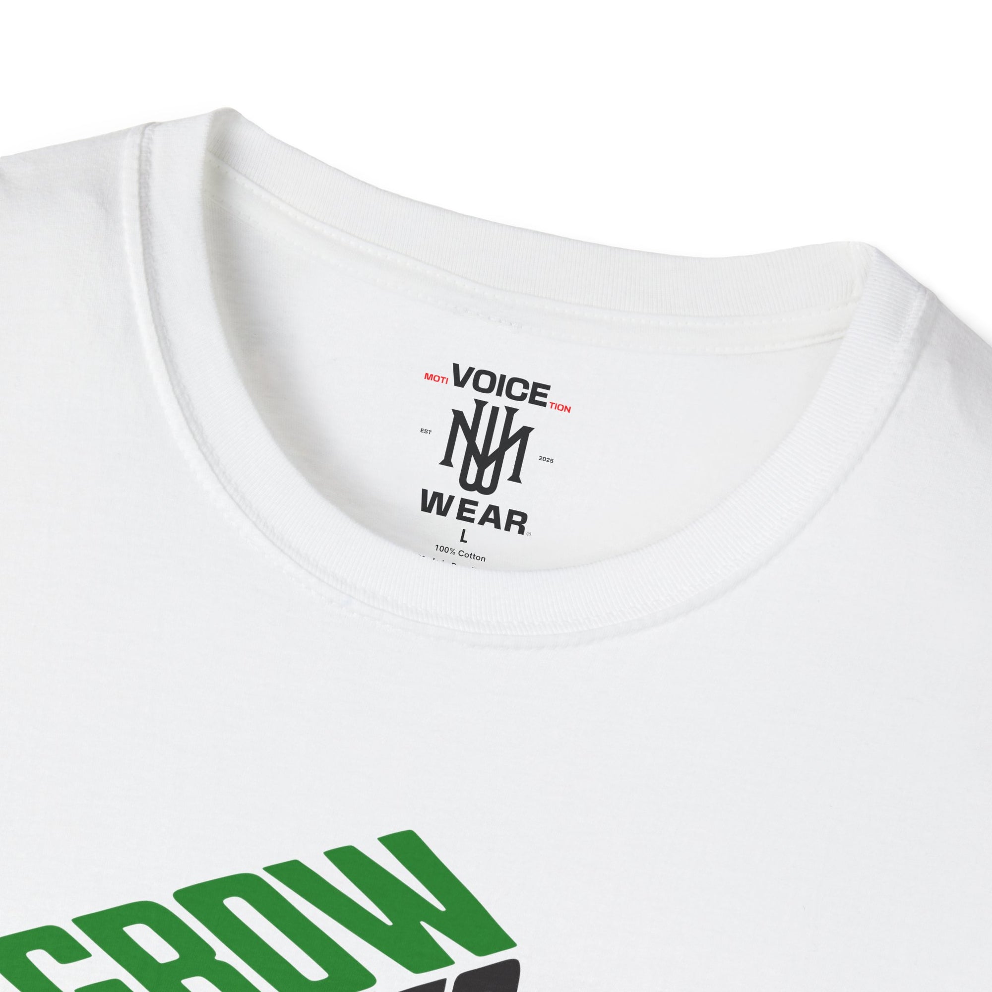 "To Grow" - "moti-Voice-tion Wear" T-Shirt