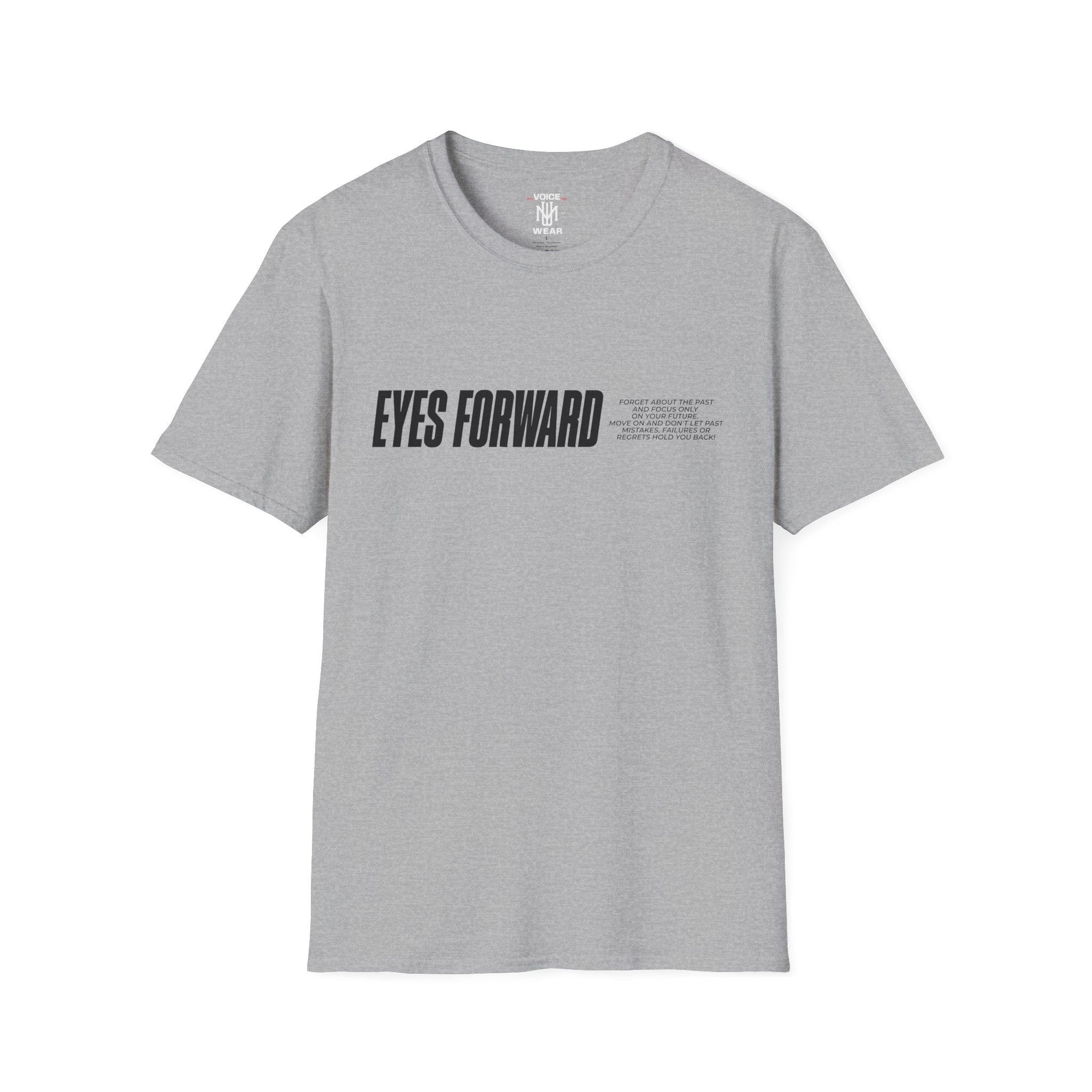 "Eyes Forward" - "moti-Voice-tion Wear" T-Shirt