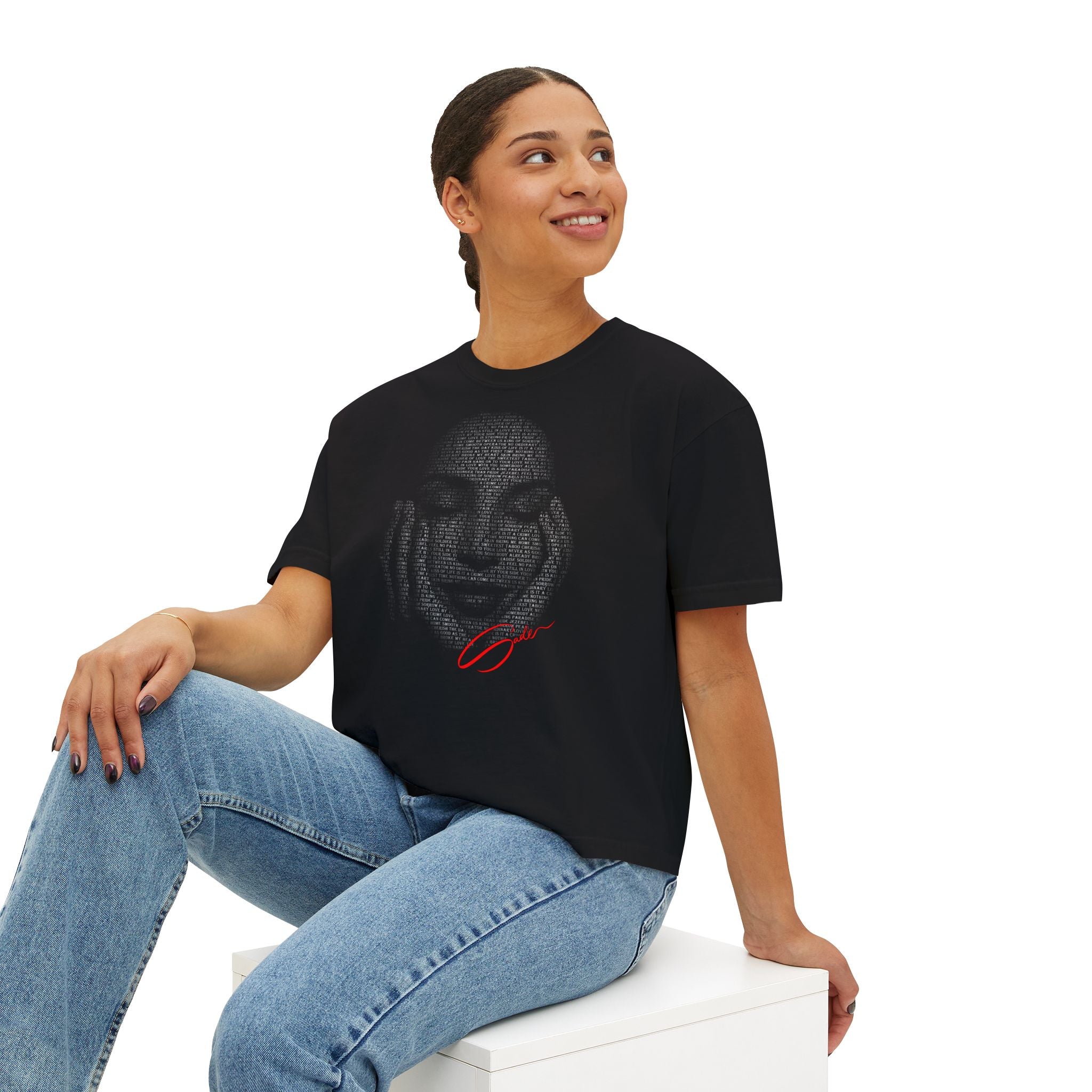 "Sade's Greatest Hits" Women's Boxy Tee