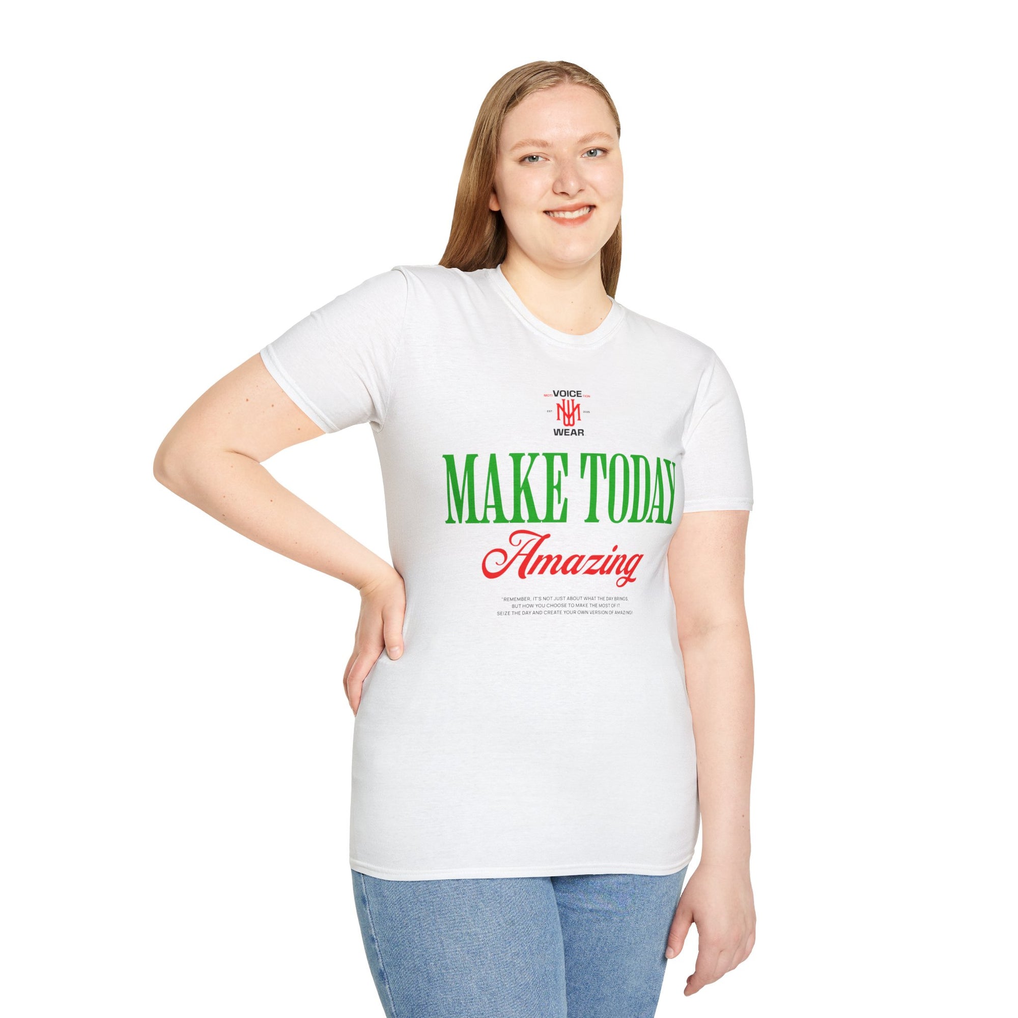 "Make Today Amazing" - "moti-Voice-tion Wear" T-Shirt