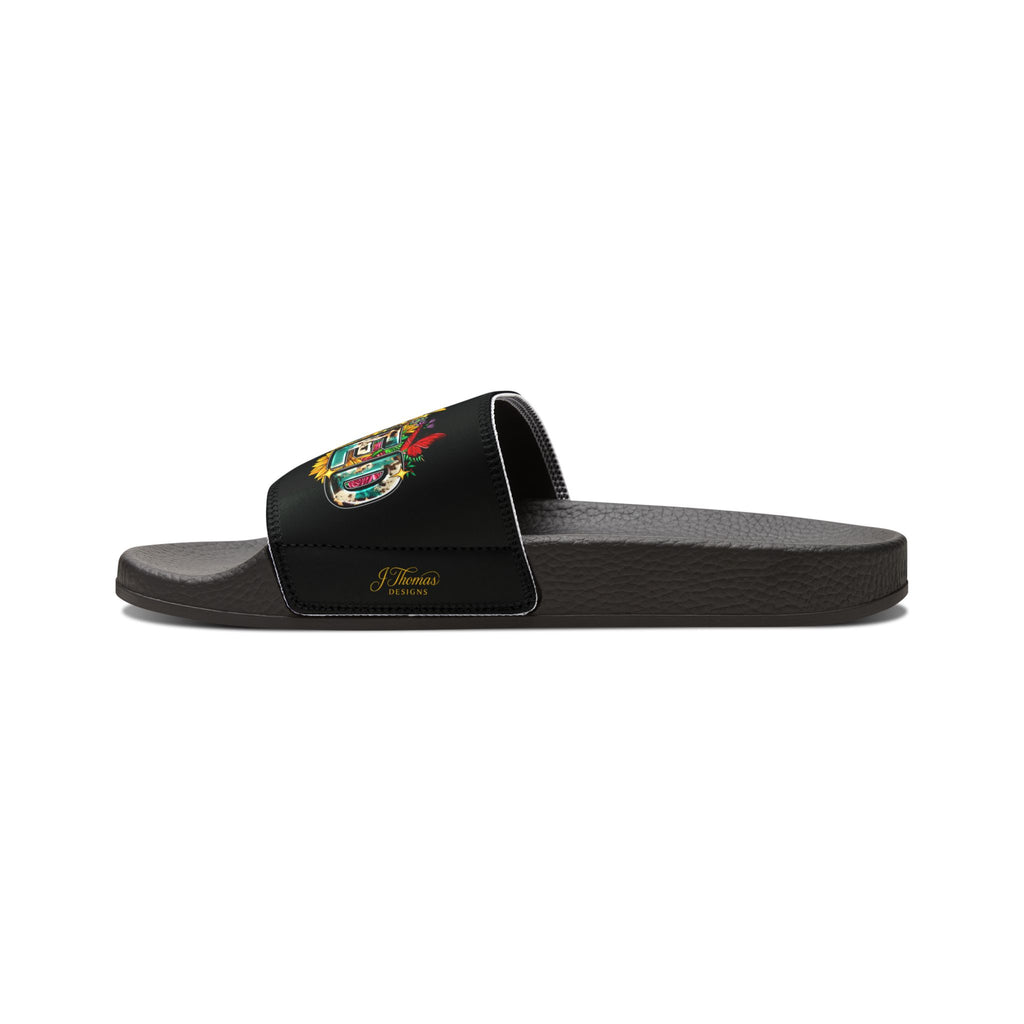 "All-Over Print" - #192 Men's Removable-Strap Sandals