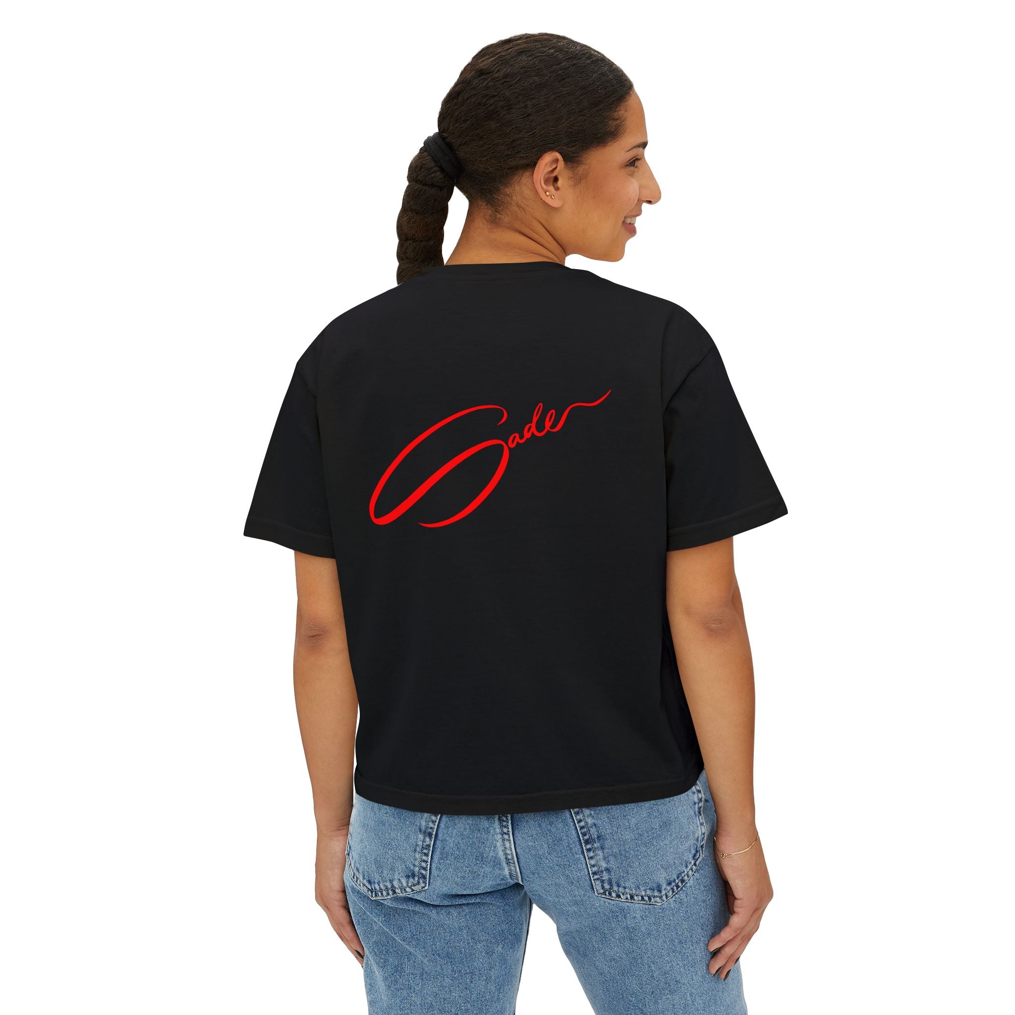 "Sade's Greatest Hits" Women's Boxy Tee