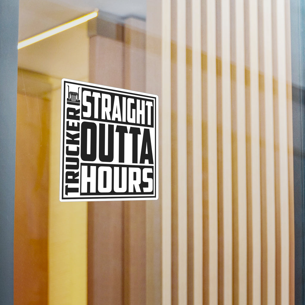 Straight Outta Hours Vinyl Decal