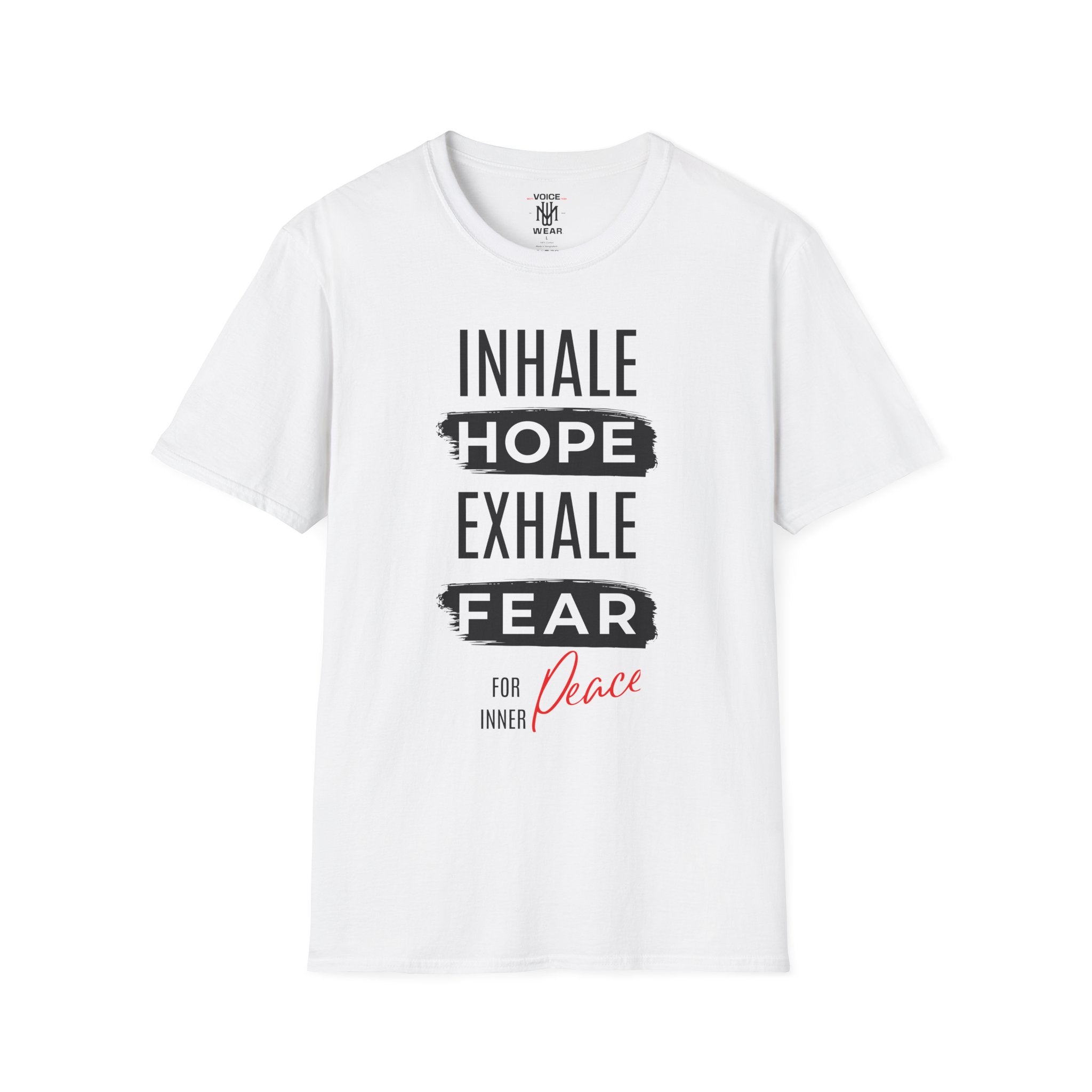 "Inhale Hope" - "moti-Voice-tion Wear" T-Shirt