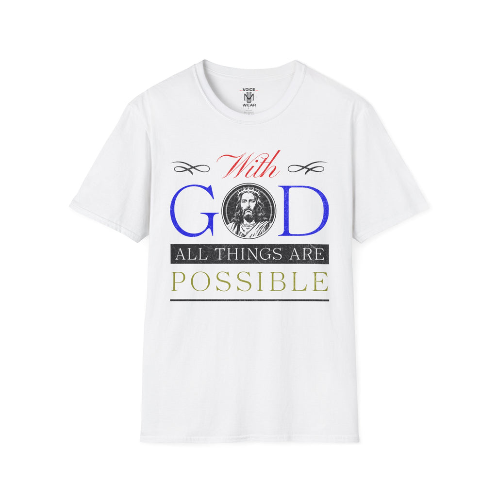 "All Things Are Possible" - "moti-Voice-tion Wear" T-Shirt