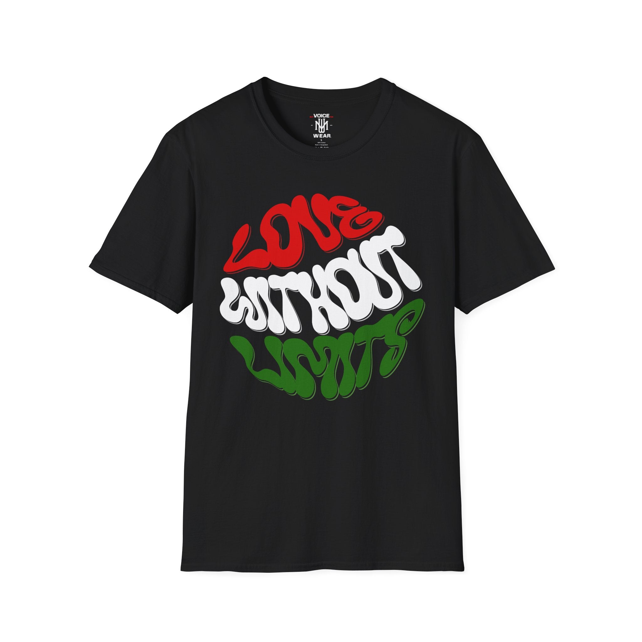 "Love Without Limits" - "moti-Voice-tion Wear" T-Shirt