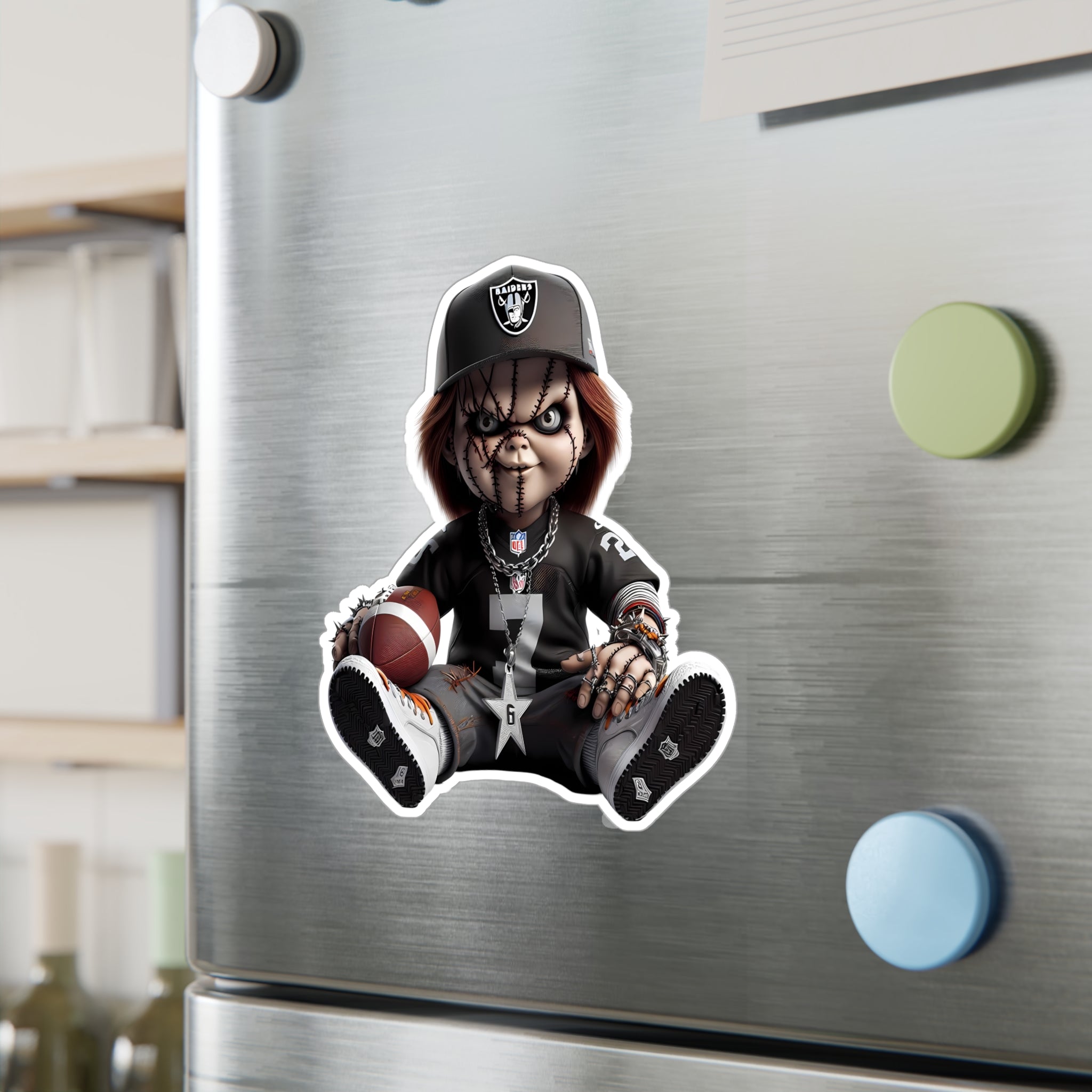 Chucky - Raiders Vinyl Decal