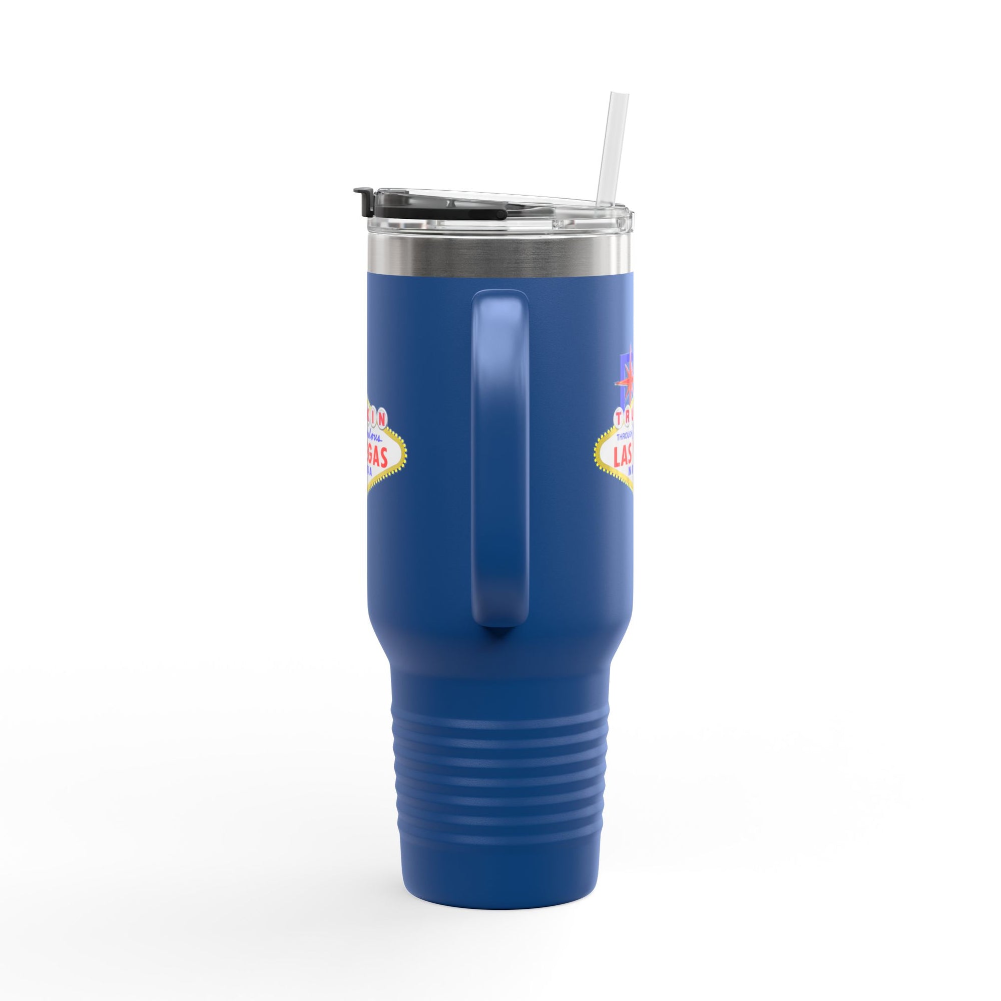 "Truckin Through" Las Vegas Sign 40oz Insulated Travel Mug | Tumbler