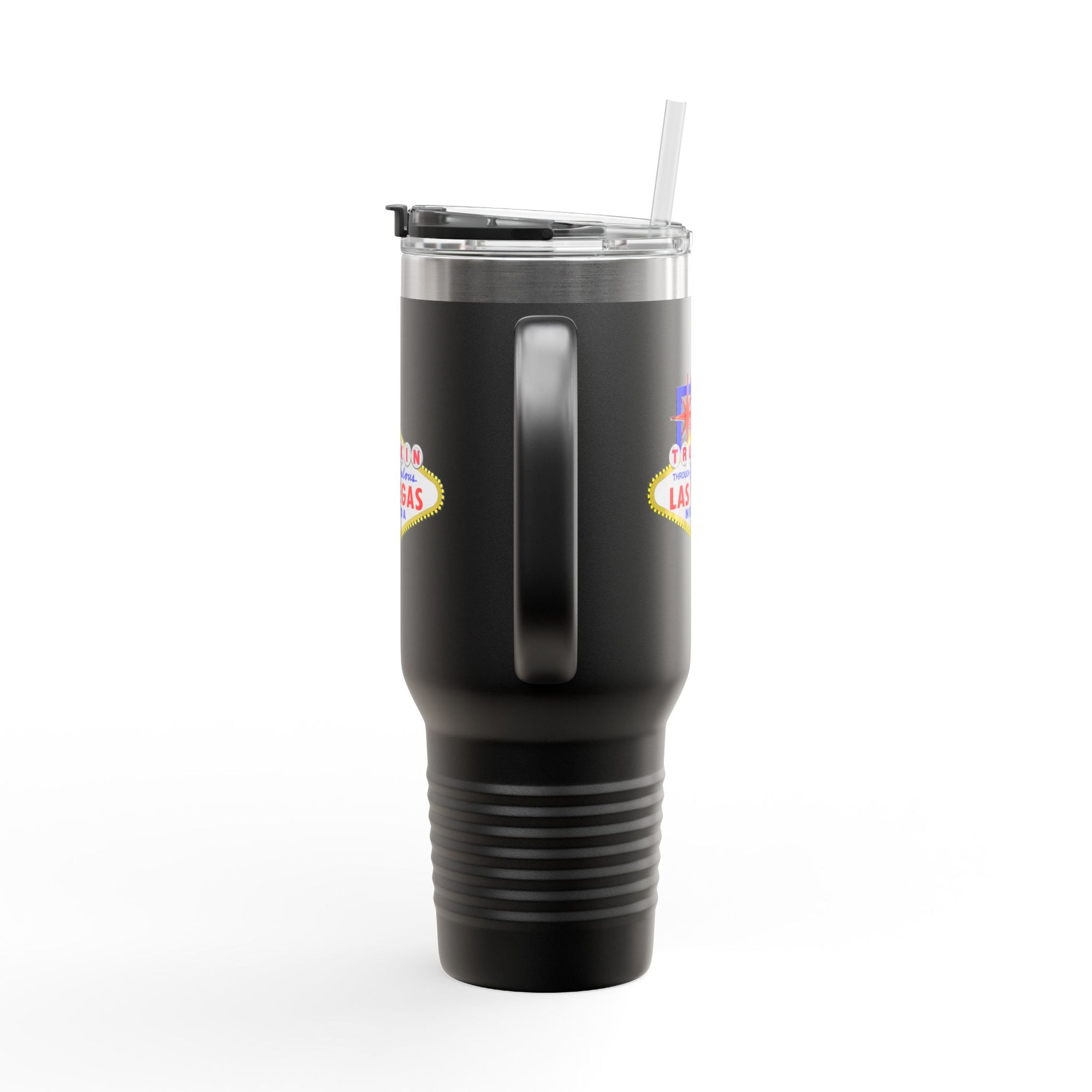 "Truckin Through" Las Vegas Sign 40oz Insulated Travel Mug | Tumbler