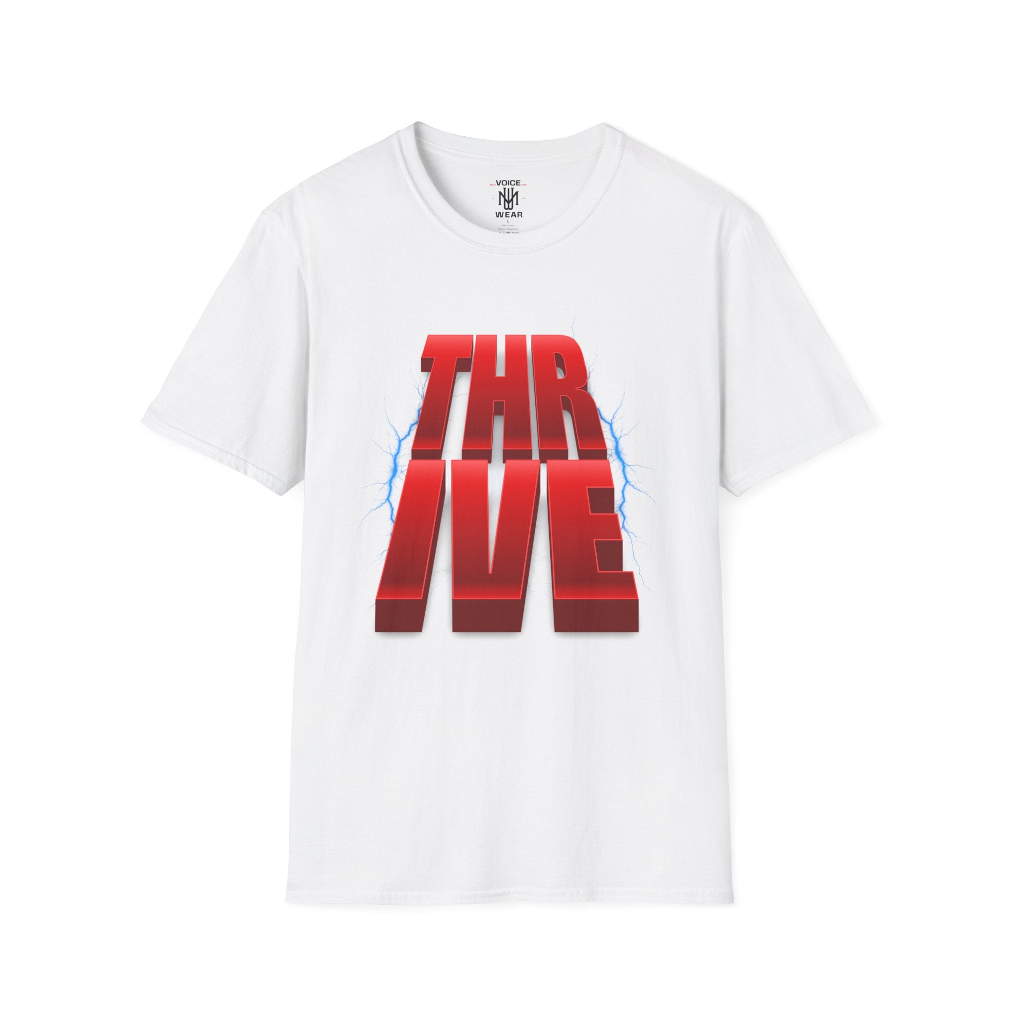 "Thrive" - "moti-Voice-tion Wear" T-Shirt