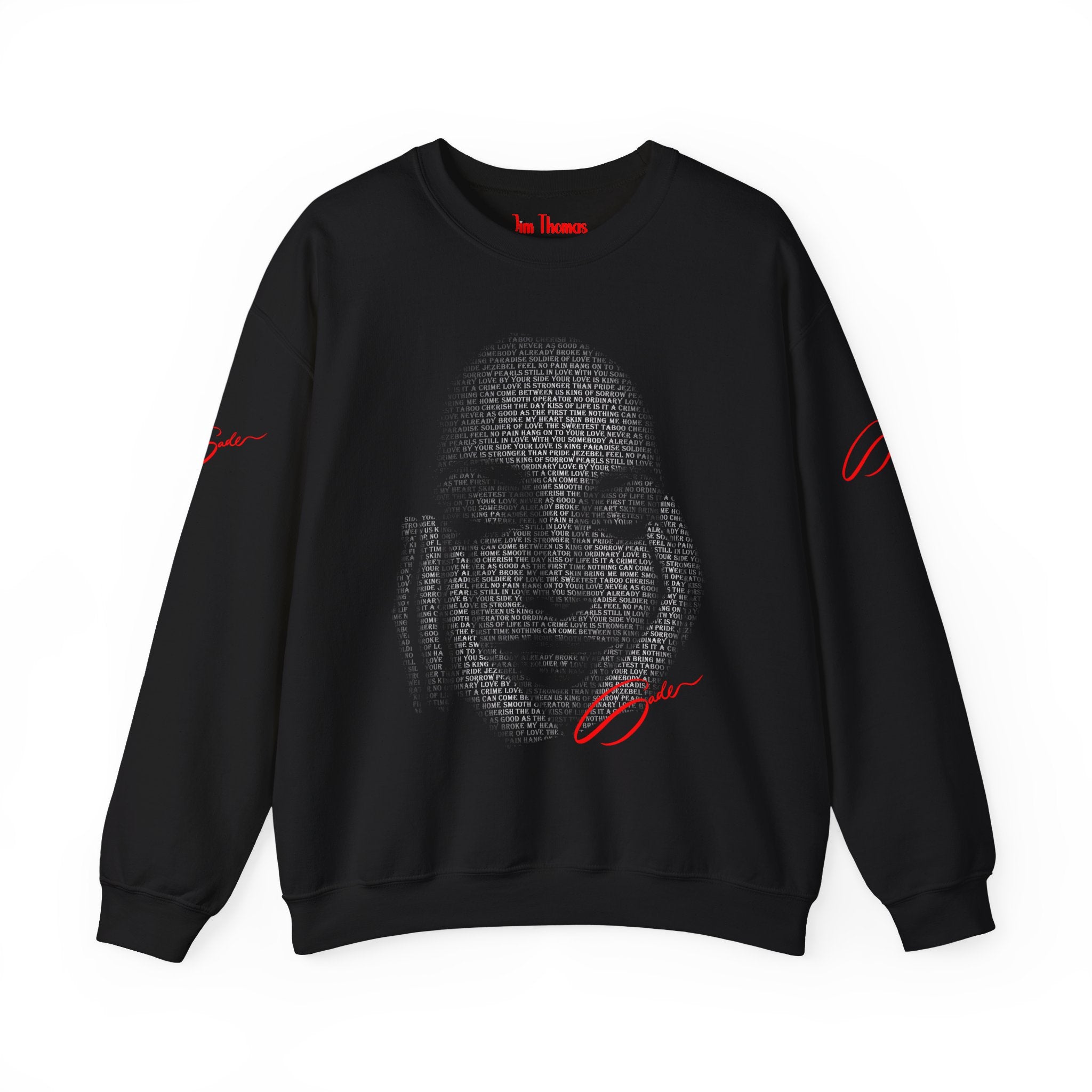 Sade's Greatest Hits Sweatshirt — Red Text