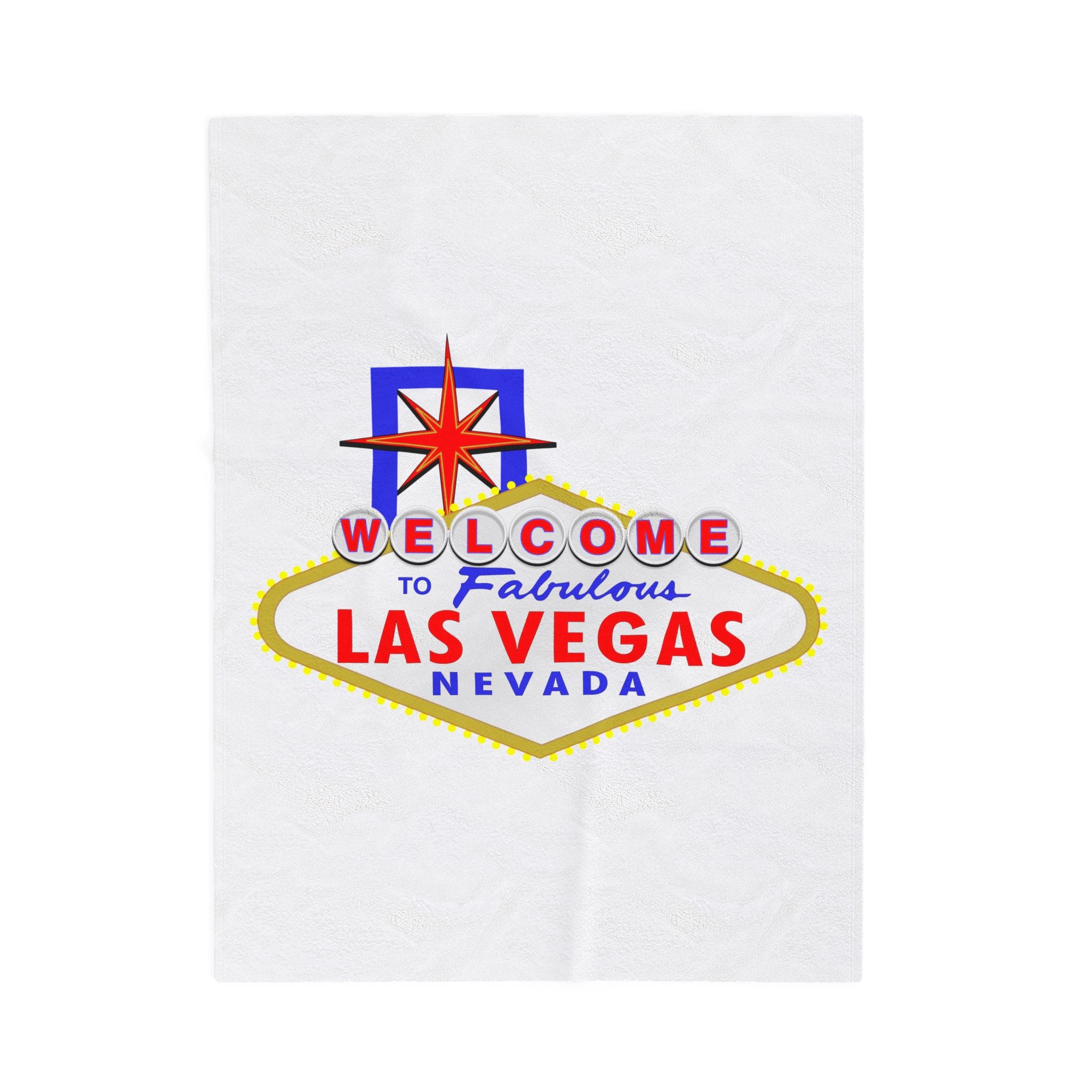 Welcome To Fabulous Las Vegas - "Las Vegas Sign" Blanket
