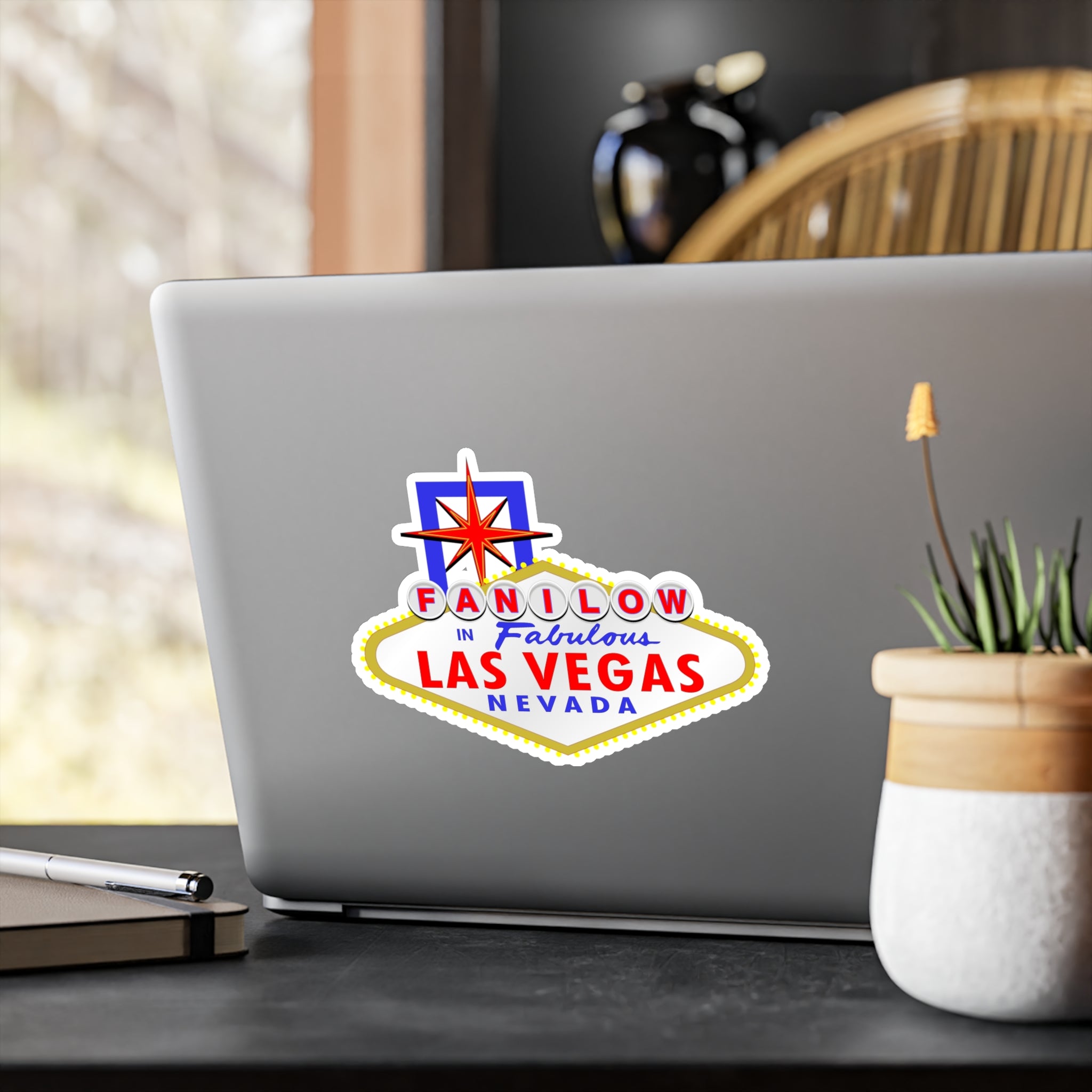 Barry Fanilow - "Las Vegas Sign" Vinyl Decal