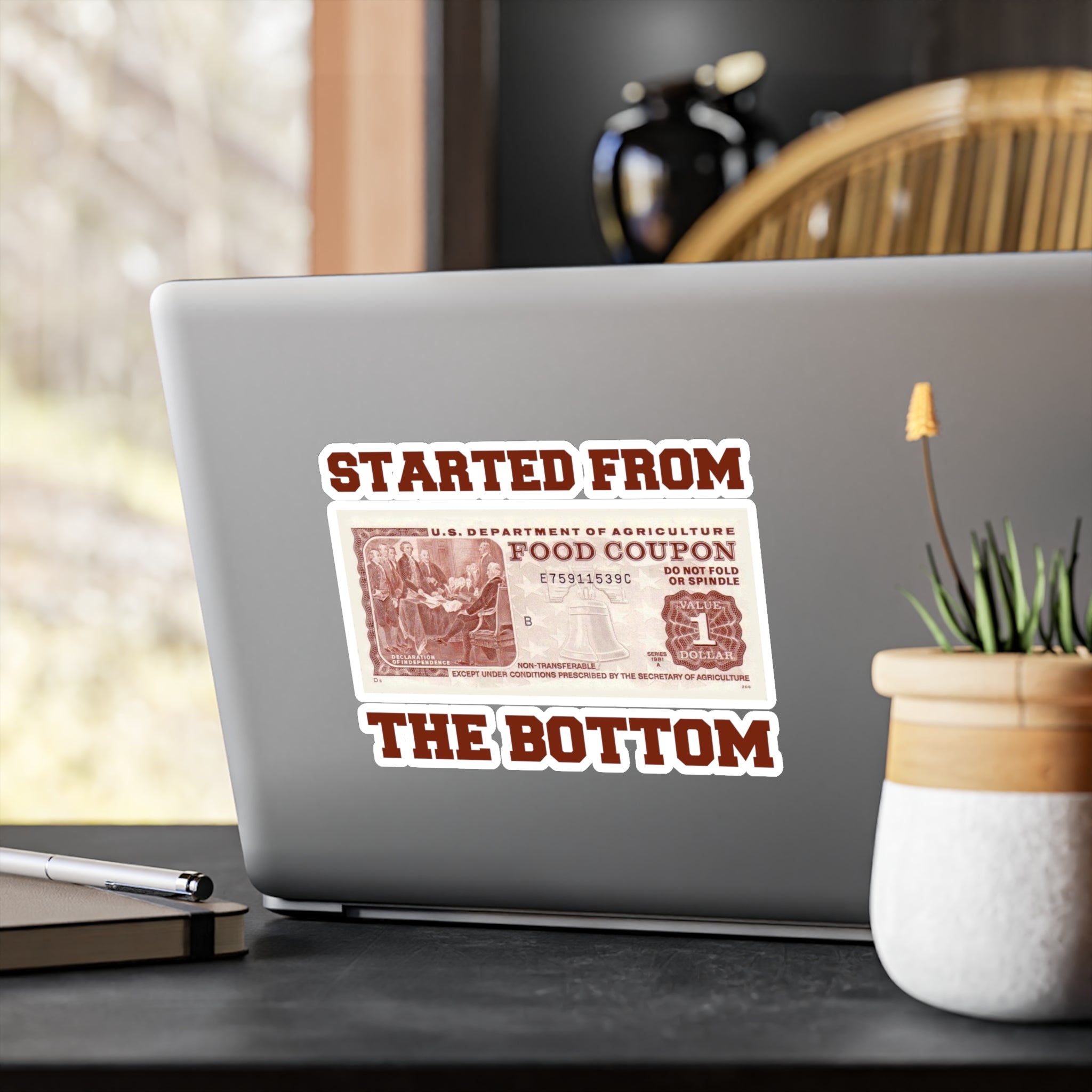 Started From The Bottom Vinyl Decal