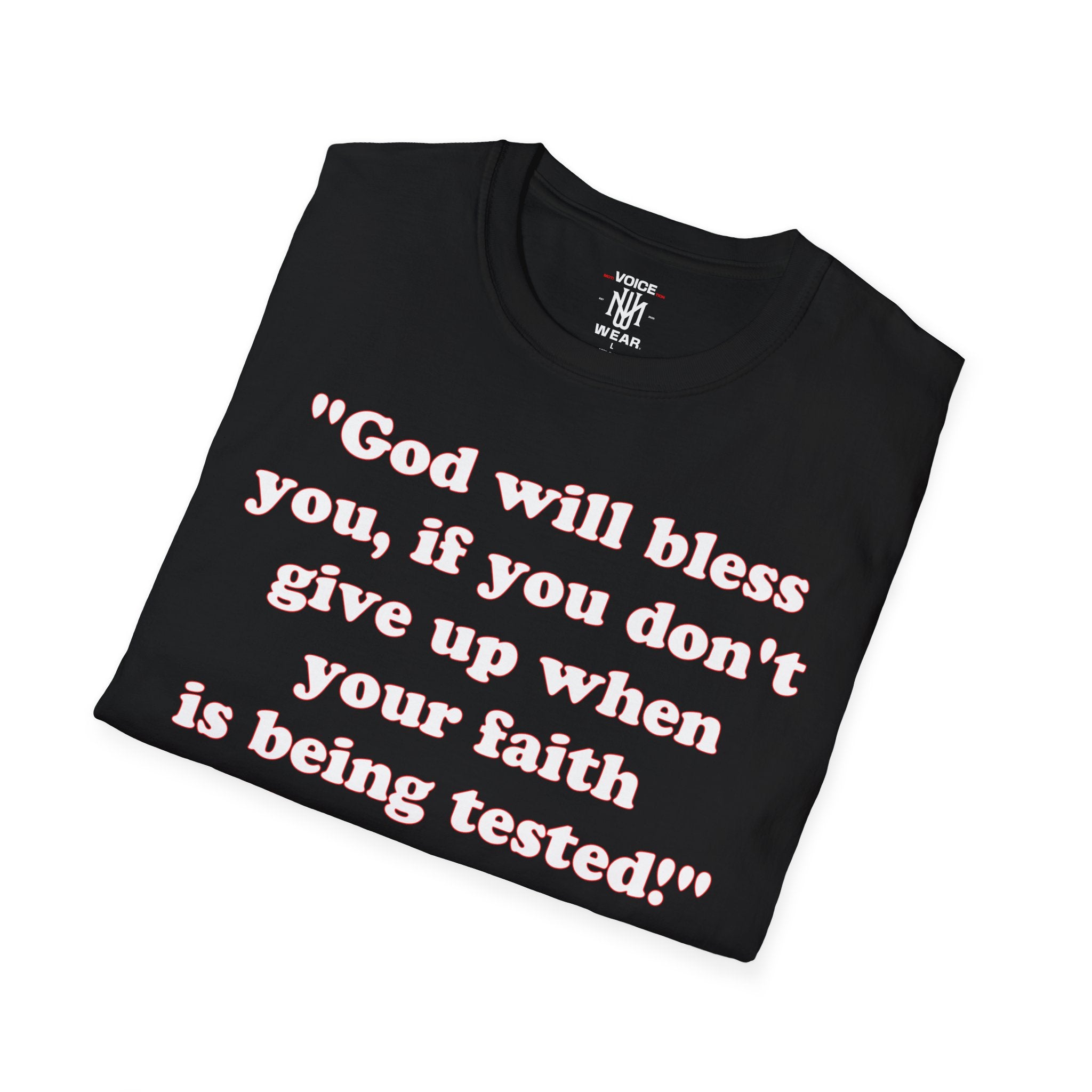 "God Will Bless You" - "moti-Voice-tion Wear" T-Shirt