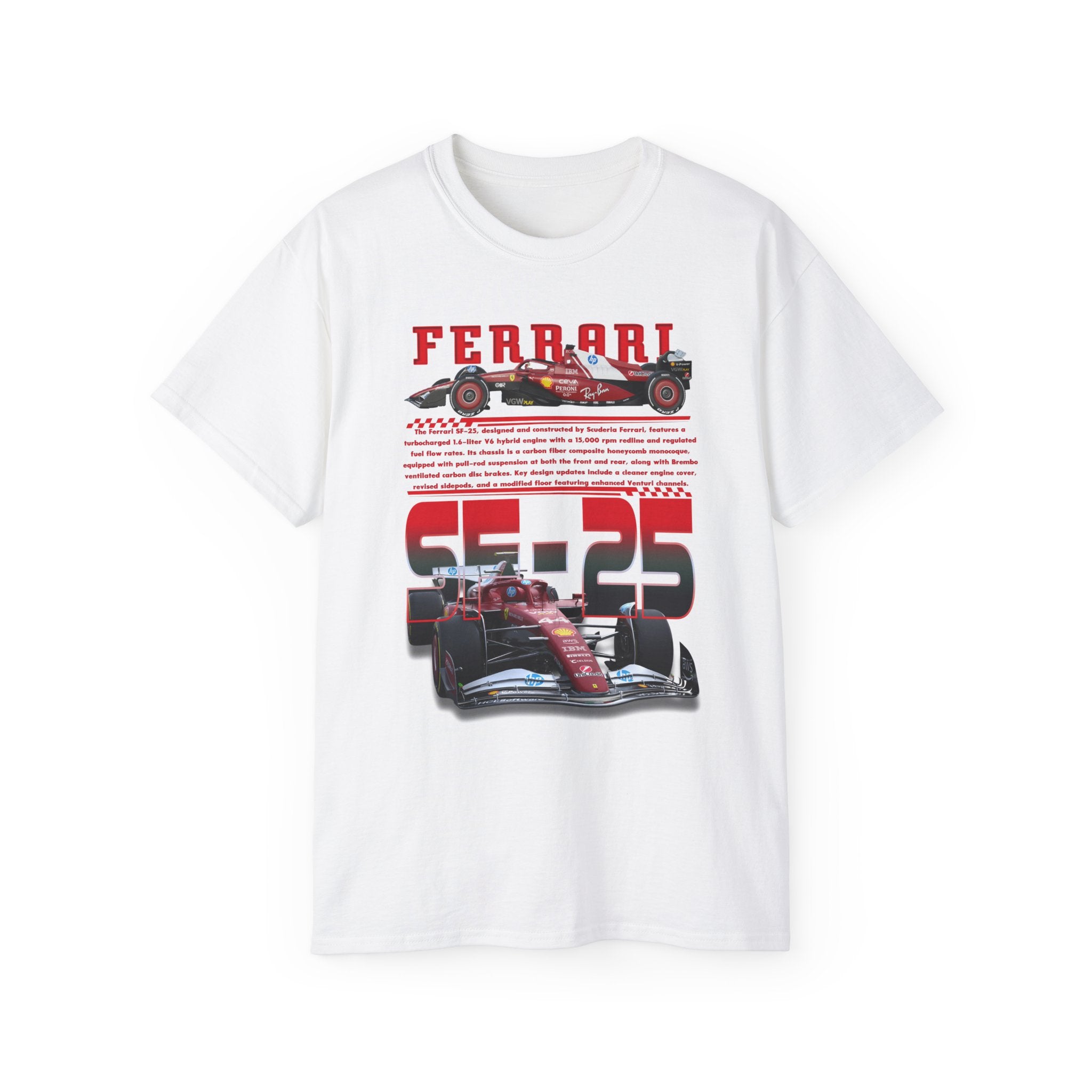 Ferrari SF-25 - Colored Text