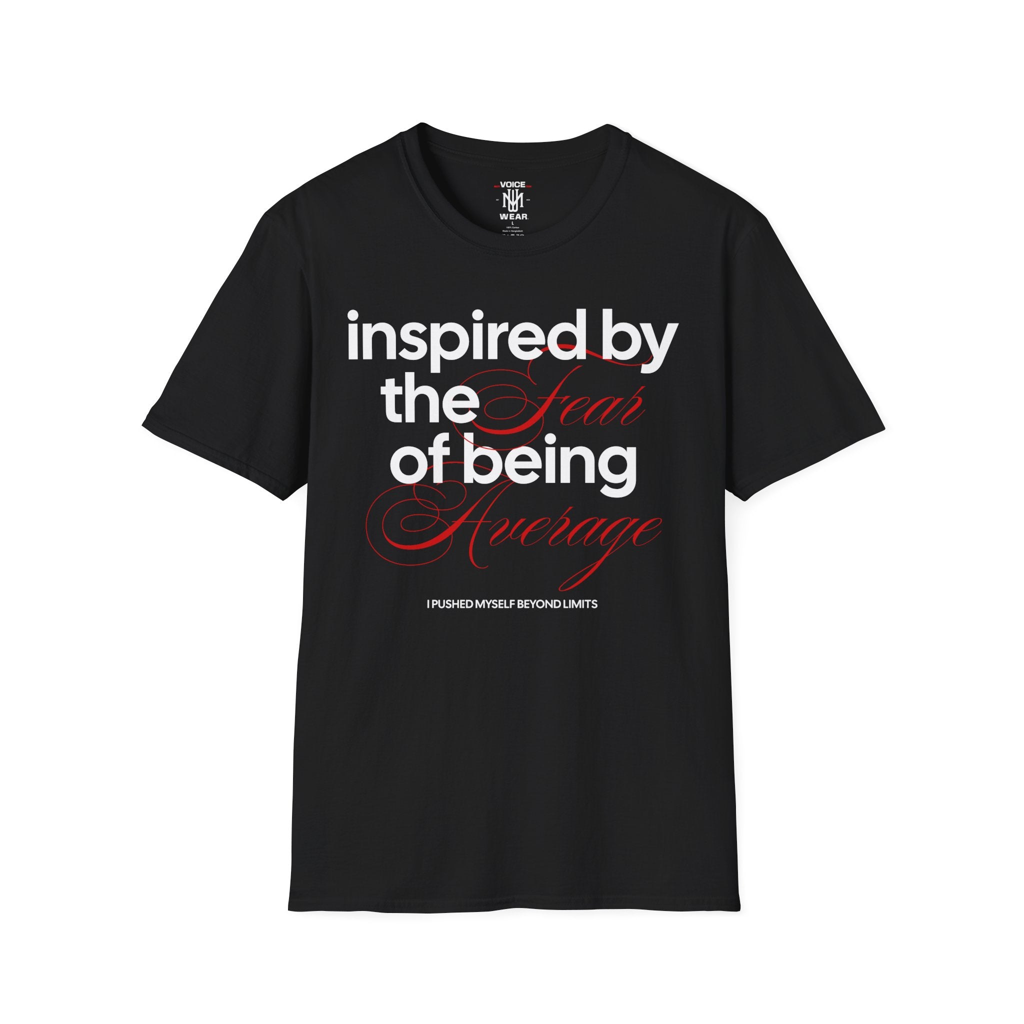 "Inspired" - "moti-Voice-tion Wear" T-Shirt