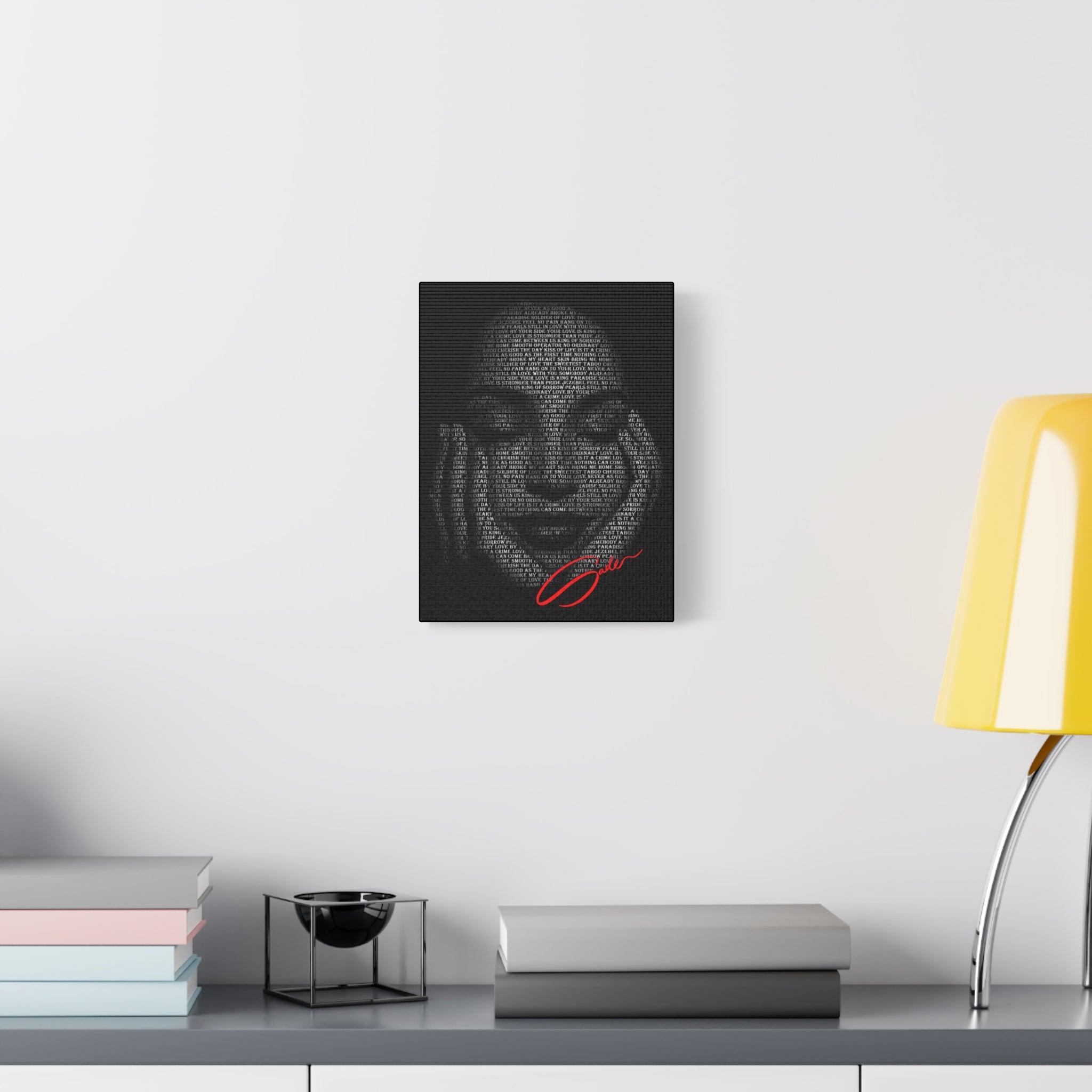 "Sade's Greatest Hits" Matte Canvas Print