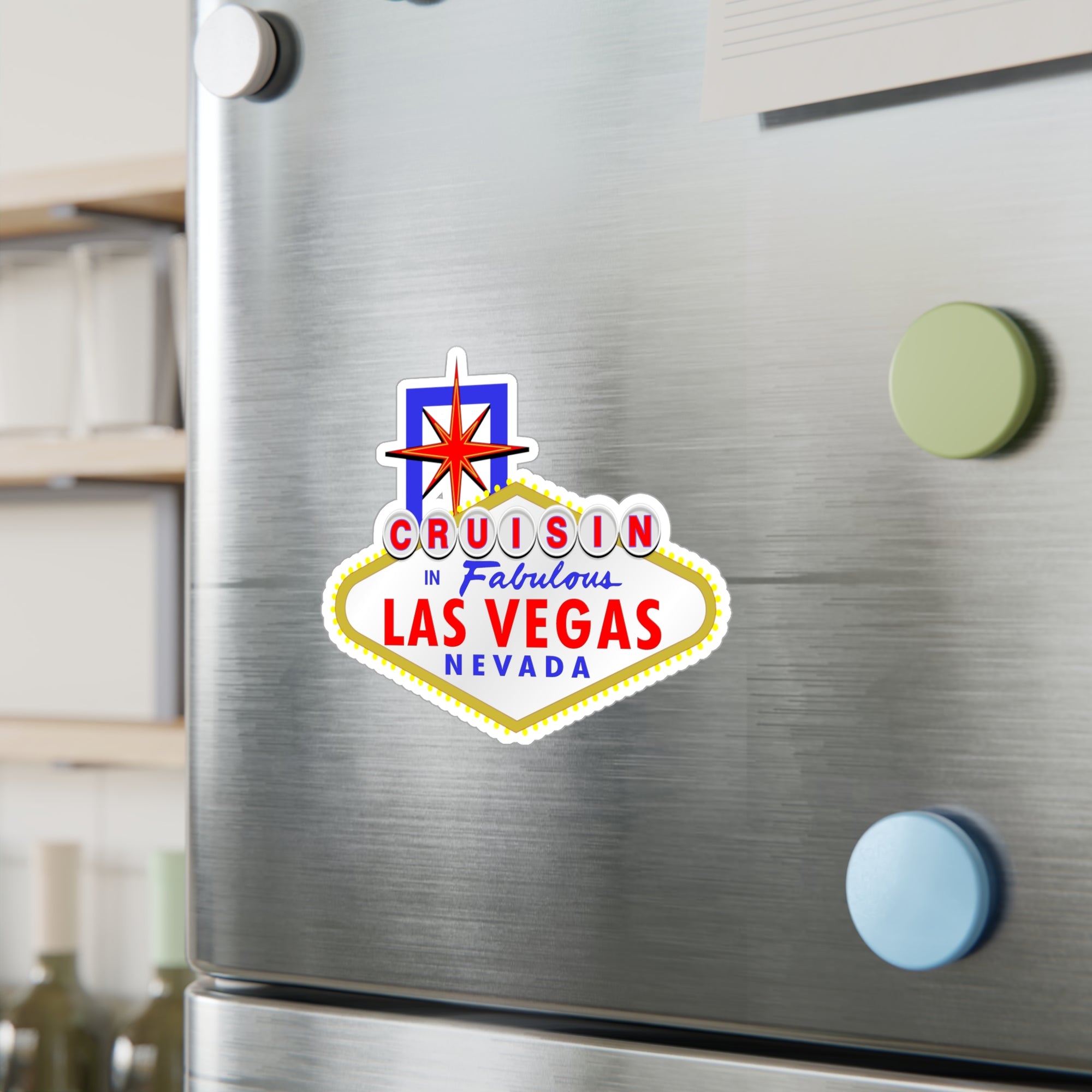 Cruisin - "Las Vegas Sign" Vinyl Decal
