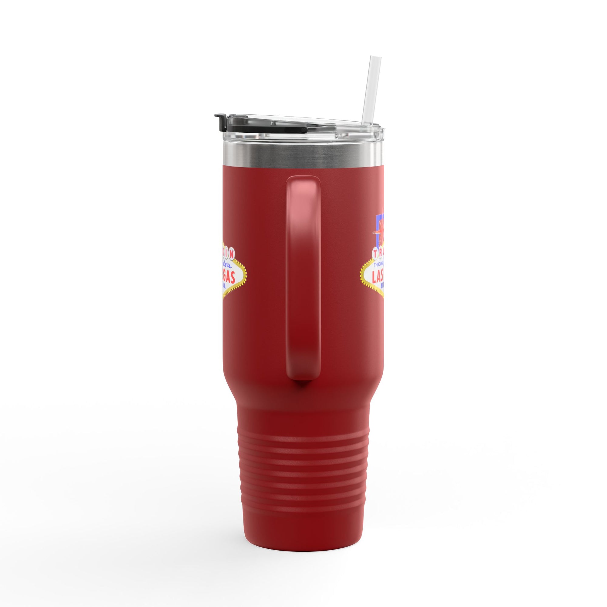 "Truckin Through" Las Vegas Sign 40oz Insulated Travel Mug | Tumbler