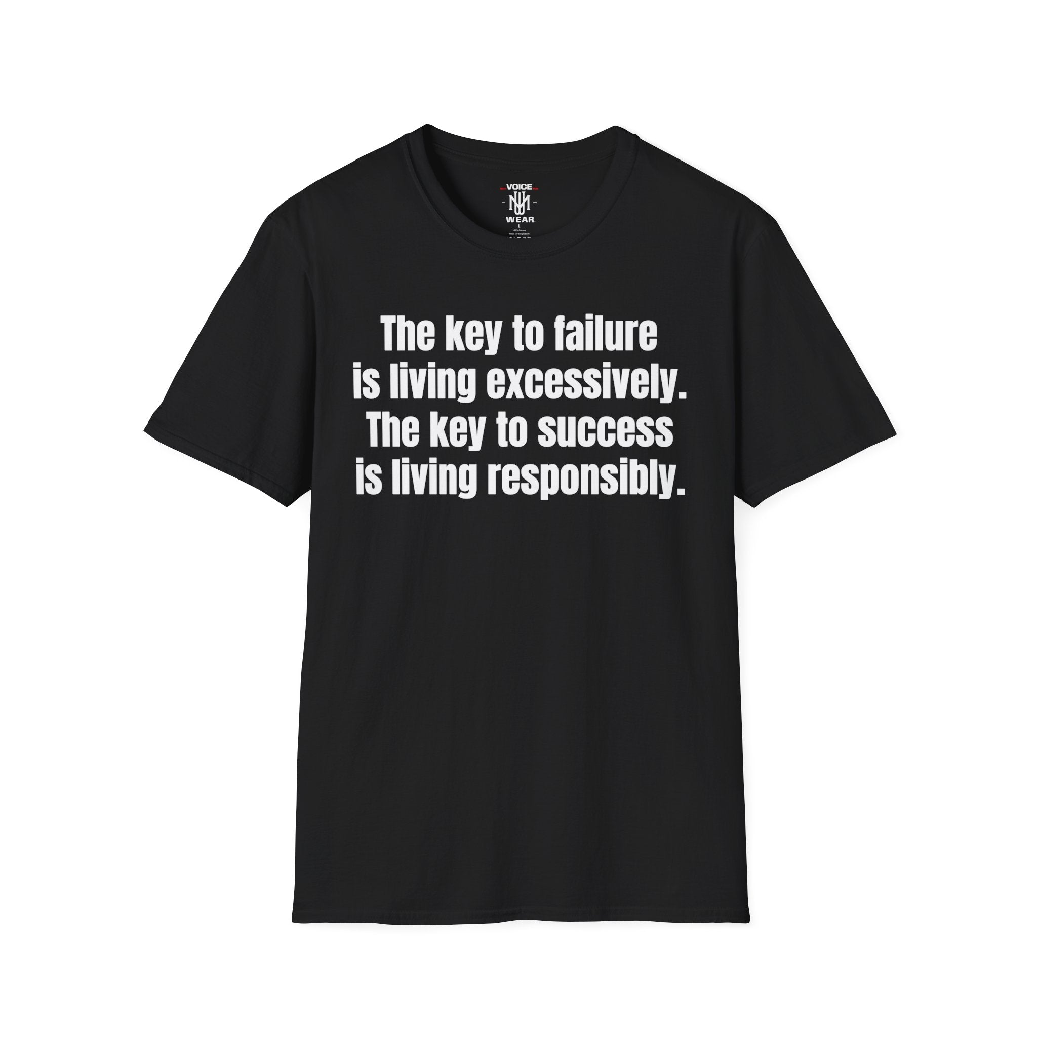 "The Key To Failure" - "moti-Voice-tion Wear" T-Shirt