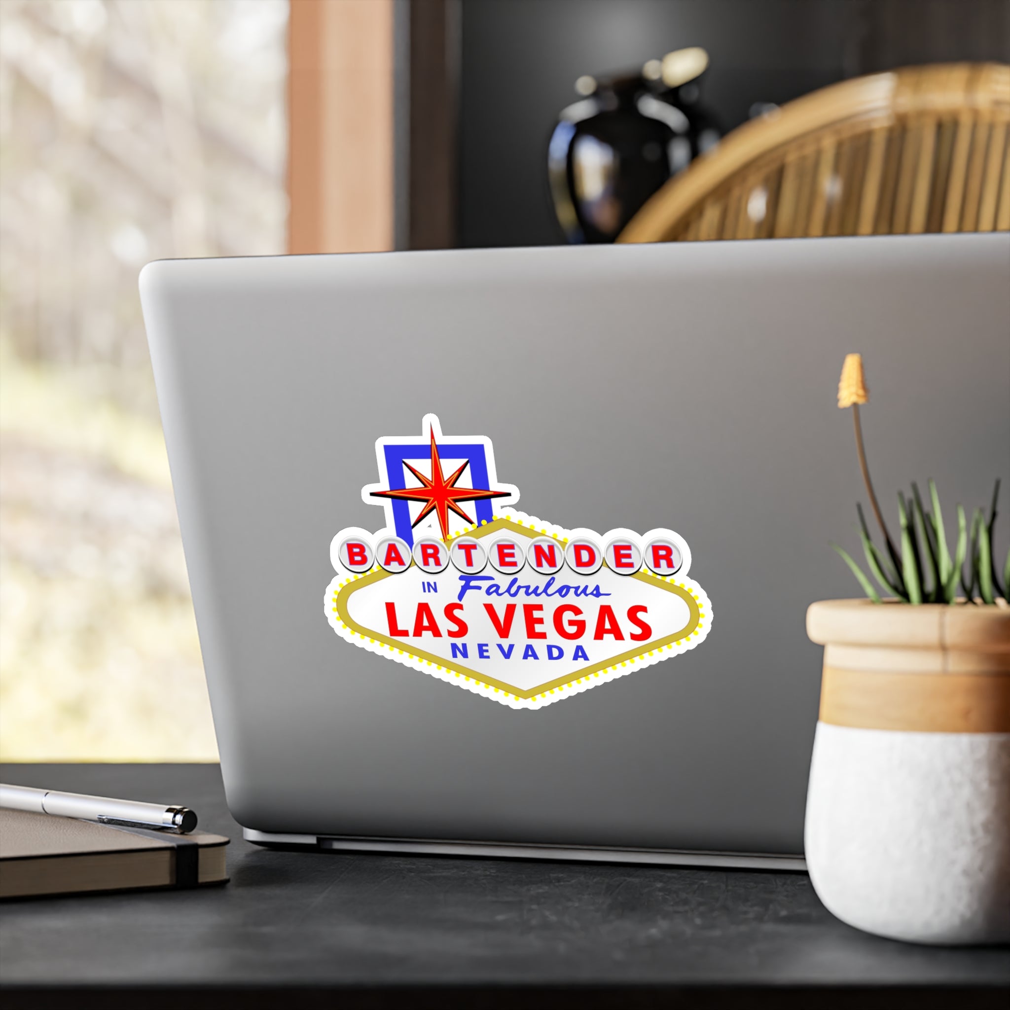 Bartender - "Las Vegas Sign" Vinyl Decal