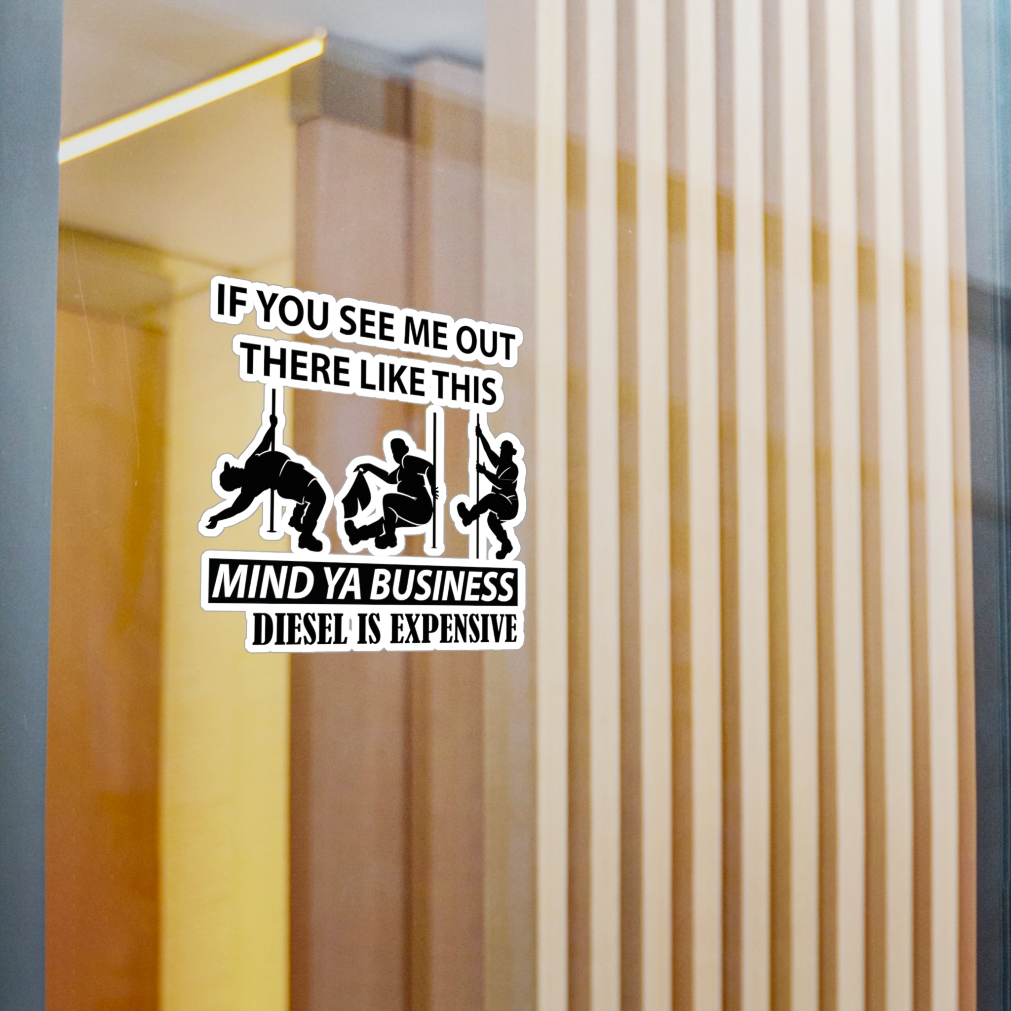 Mind Ya Business Vinyl Decal