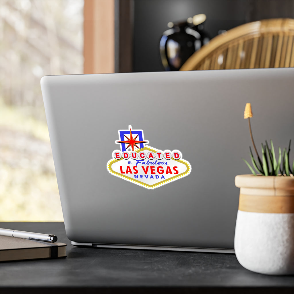 Educated - "Las Vegas Sign" Vinyl Decal