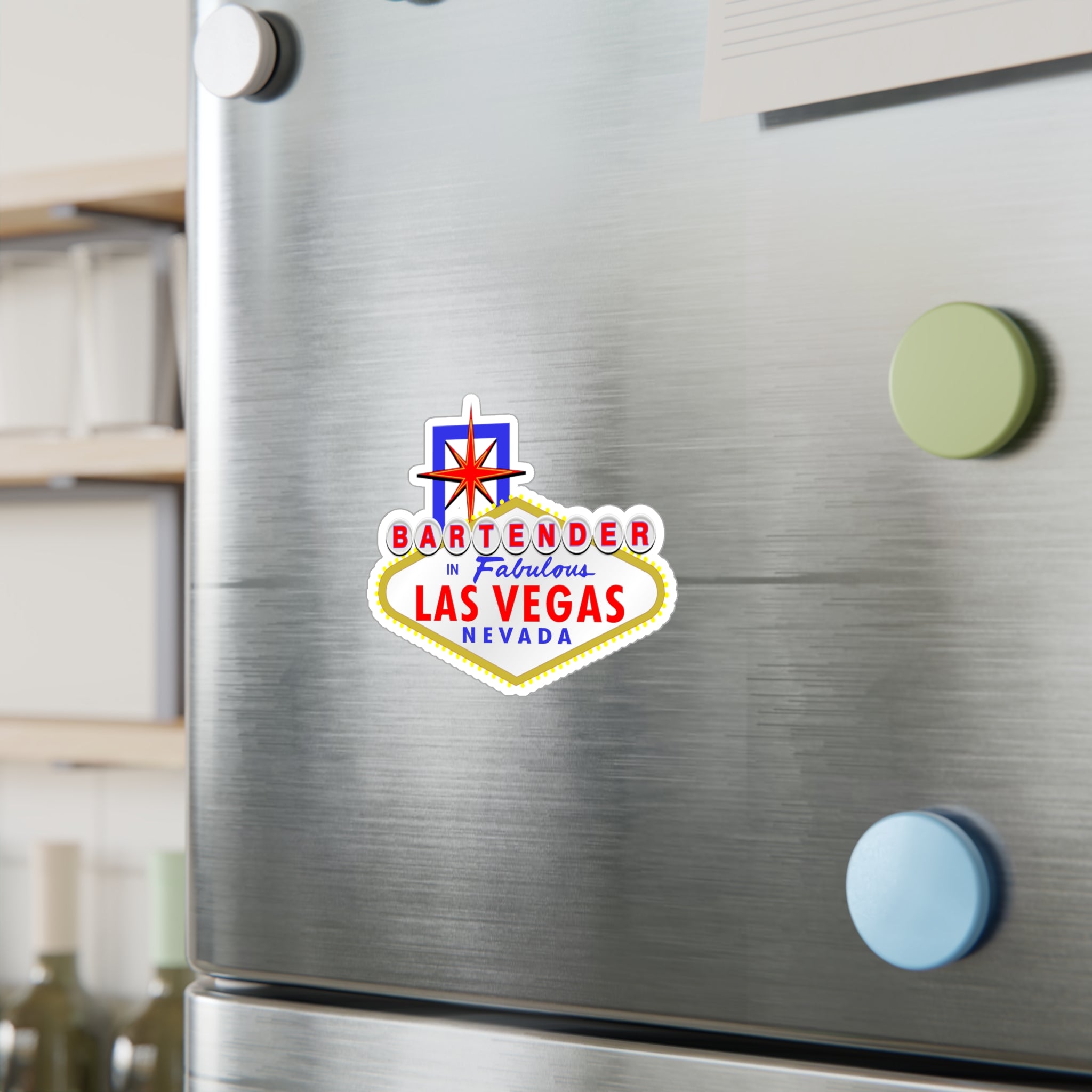 Bartender - "Las Vegas Sign" Vinyl Decal